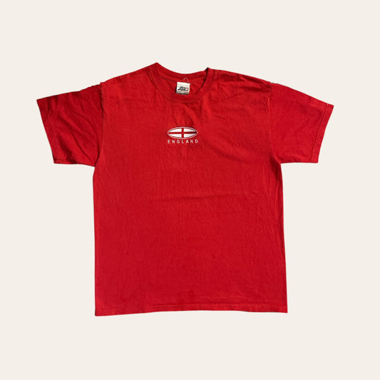 Y2K London England Tee Red Size L