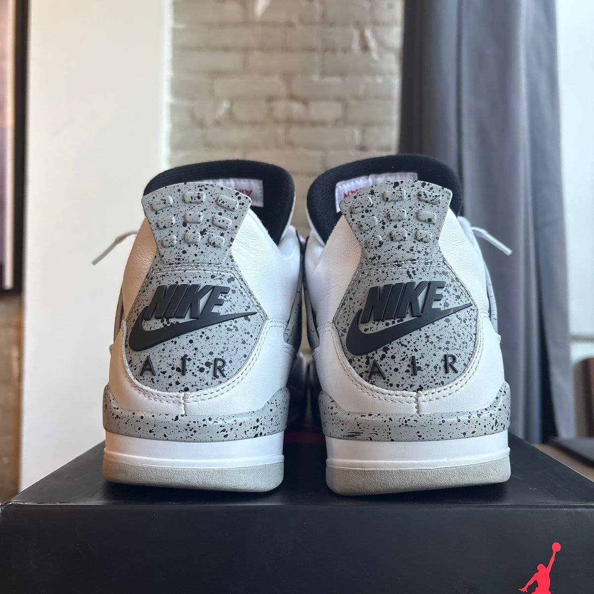 Jordan 4 "White Cement" Size 10.5