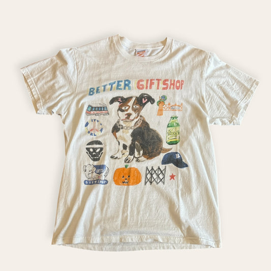 Better Gift Shop Tee White Size L
