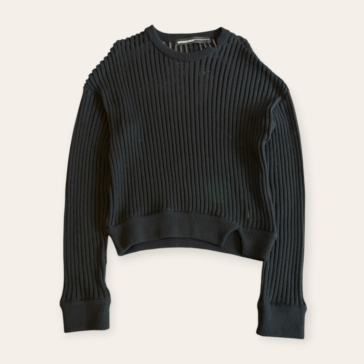 Spencer Badu Wool Sweater Size S