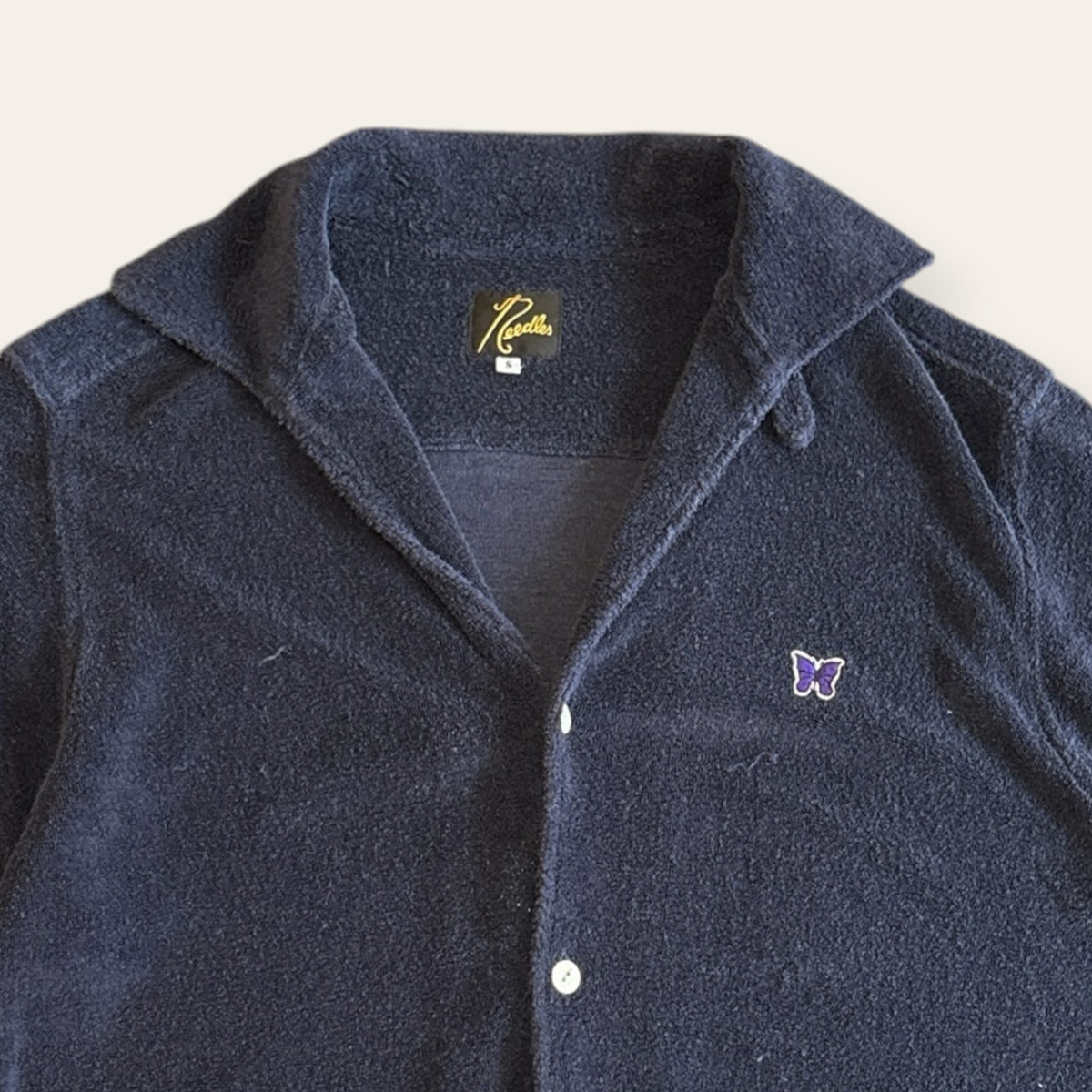 Needles Spread Collar Shirt Size L