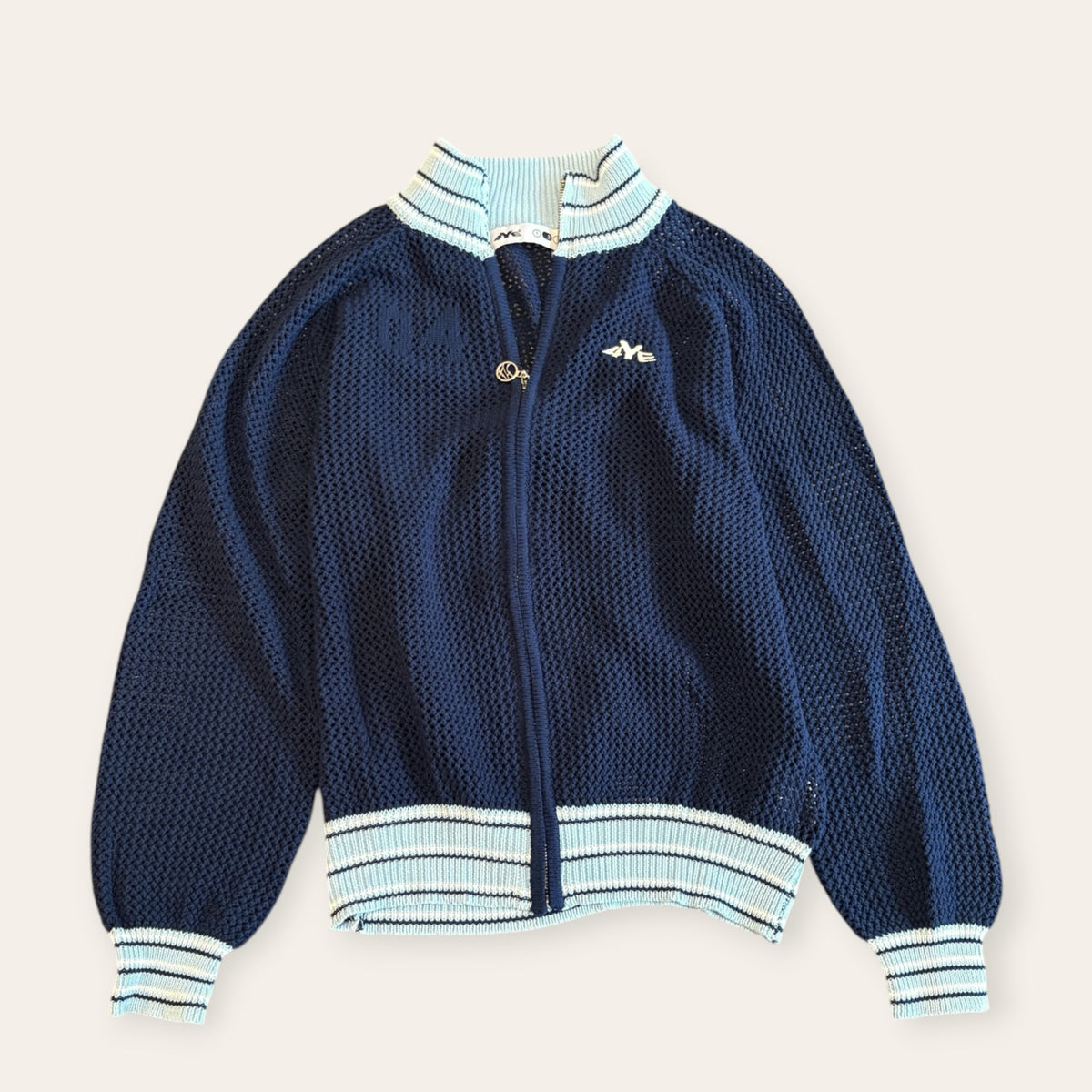 4YE Mesh Track Jacket Navy Size 2