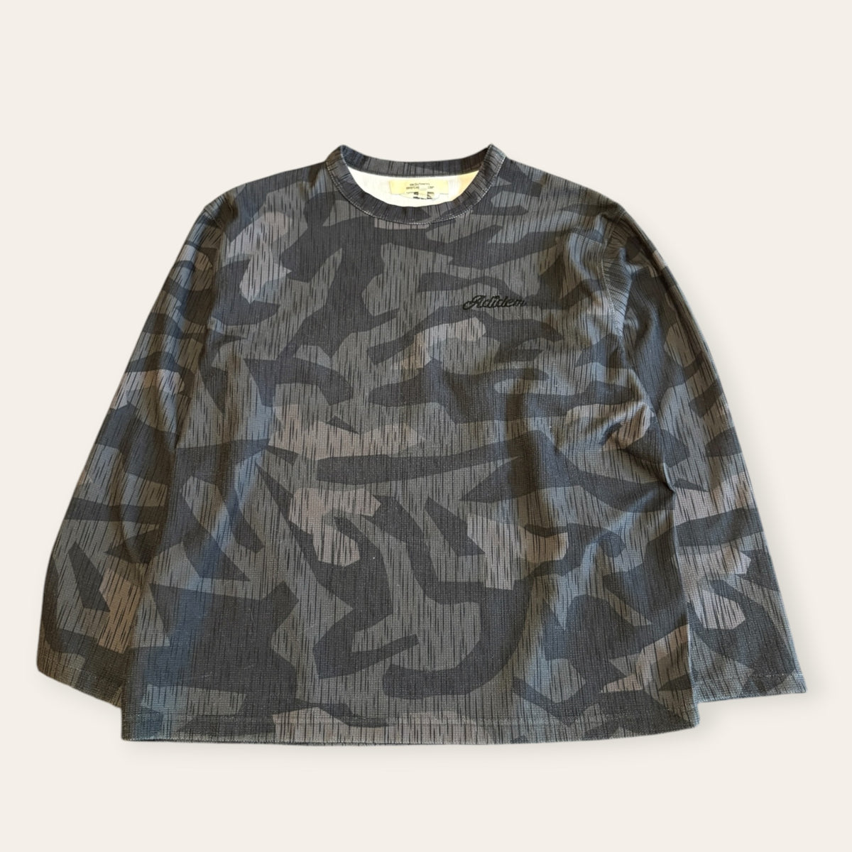 Adidem Asterisks Camo Long Sleeve Size XL