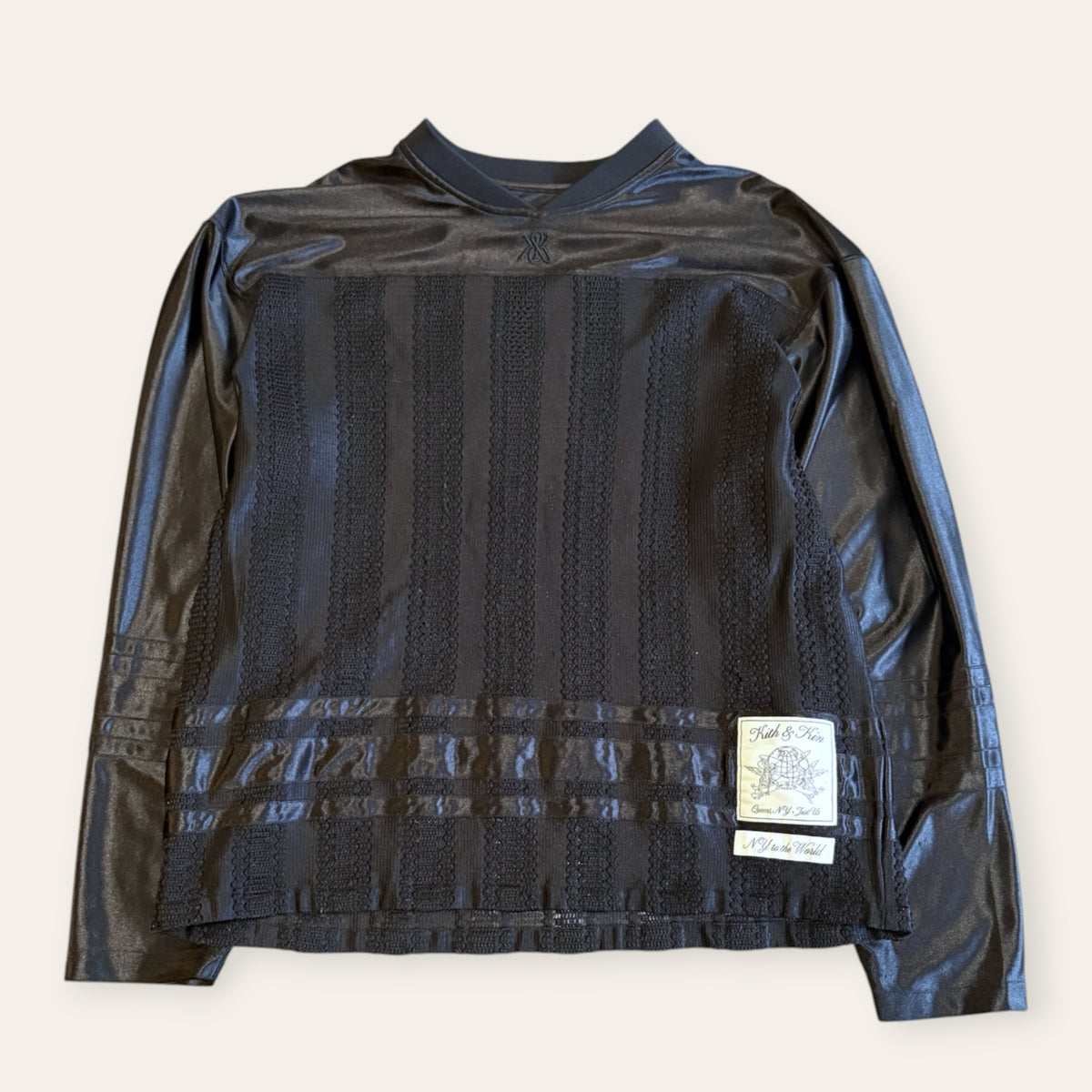 Kith Longsleeve Jersey Black Size M