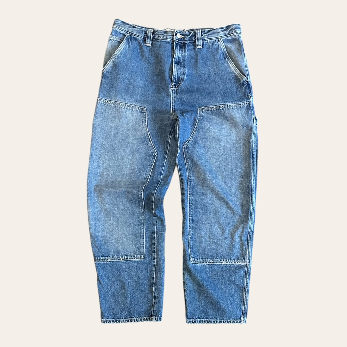 Stussy Double Knee Denim Jeans Size 33