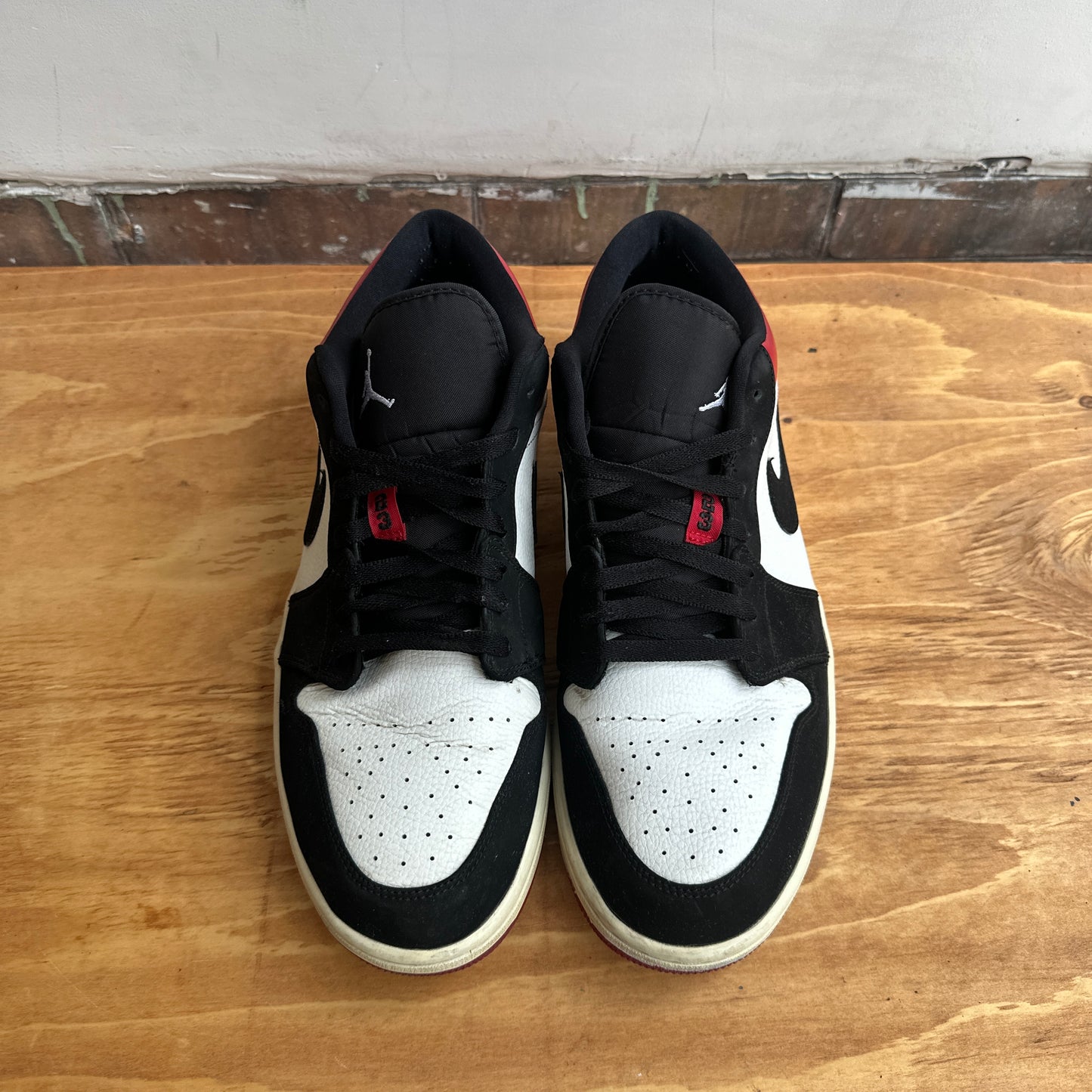 Jordan 1 Low "Black Toe" Size 13