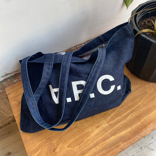 A.P.C Denim Tote Bag