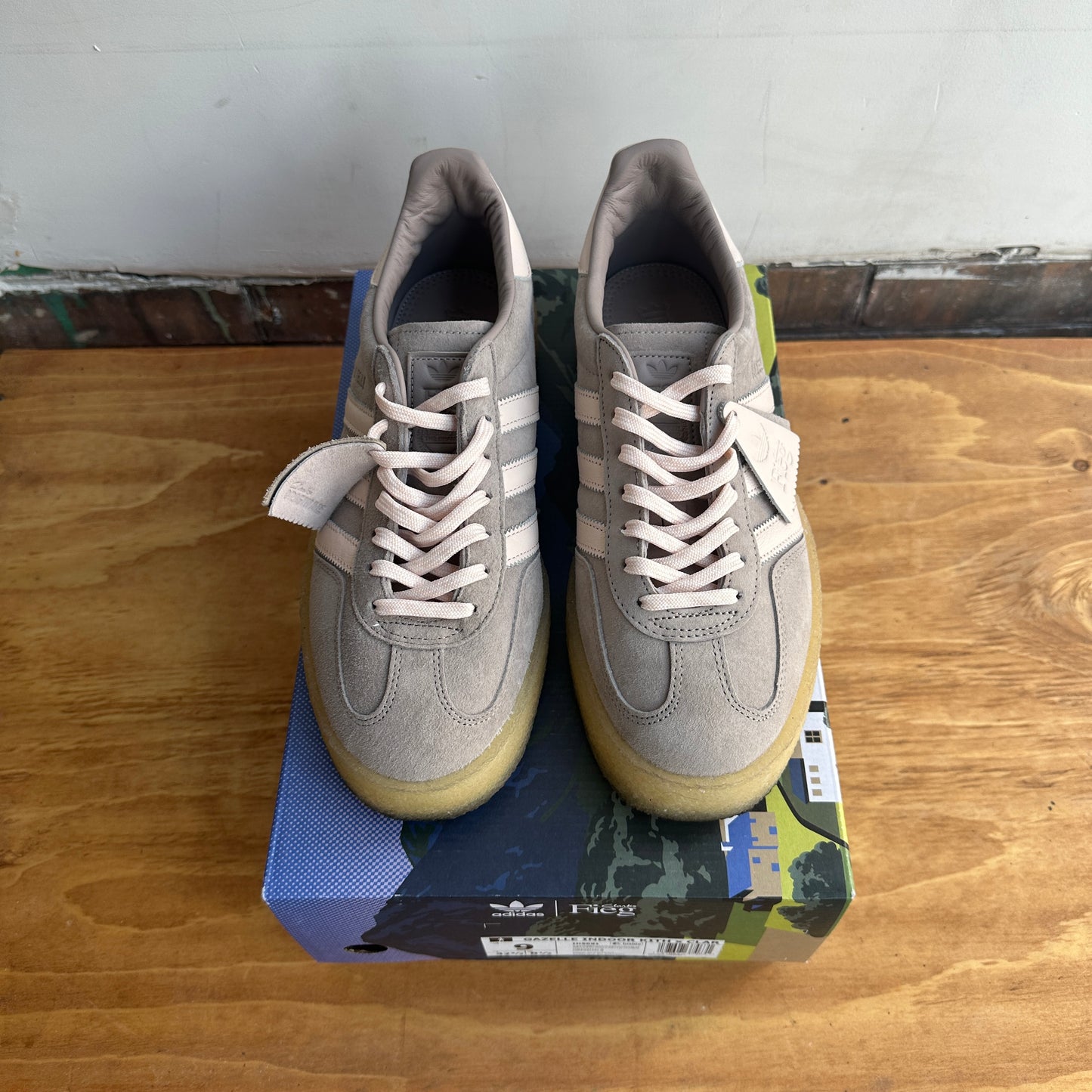 Kith x Clarks x Adidas Gazelle "Ronnie Fieg" Size 9