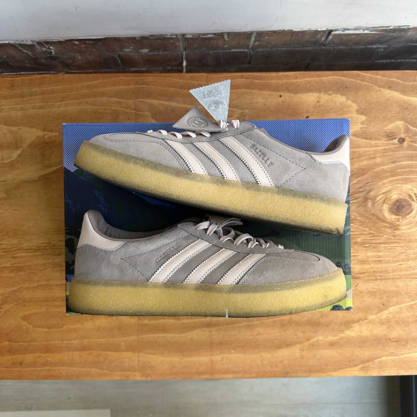 Kith x Clarks x Adidas Gazelle "Ronnie Fieg" Size 9