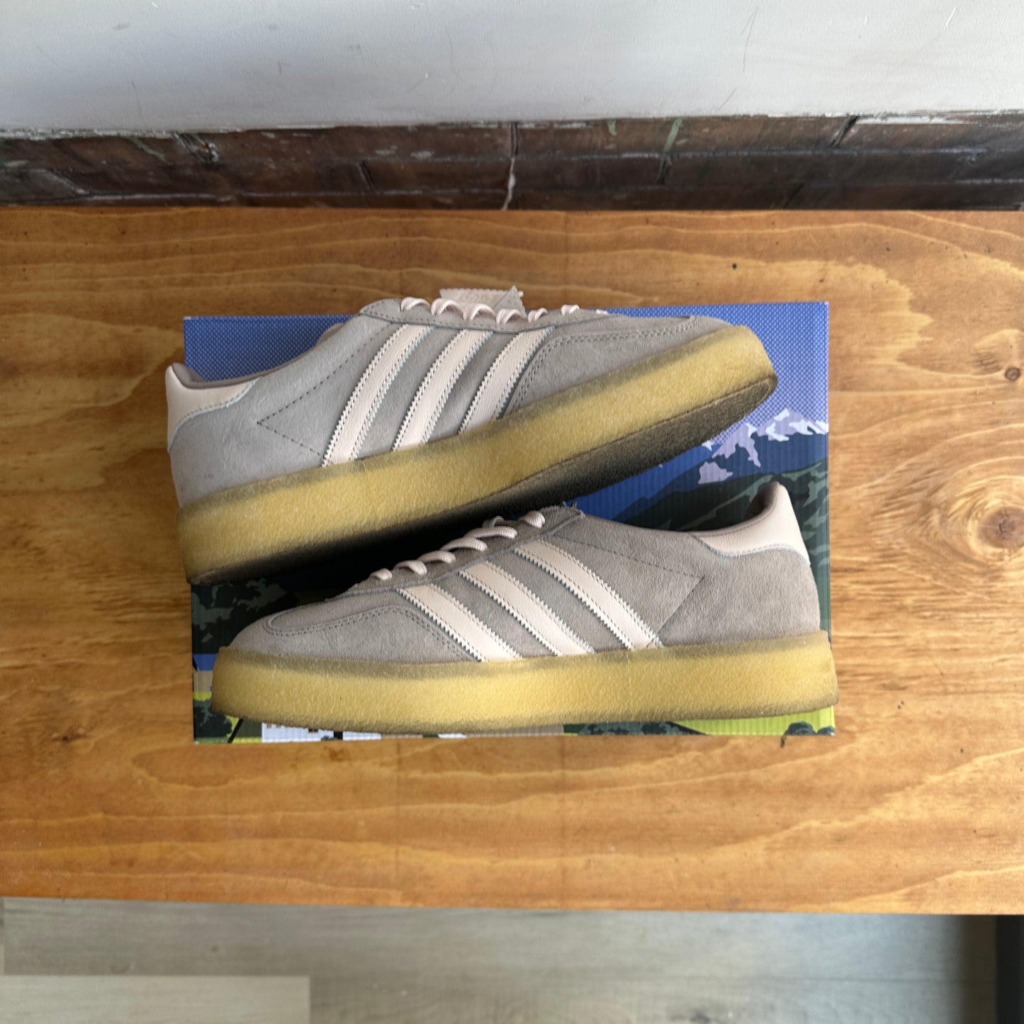 Kith x Clarks x Adidas Gazelle "Ronnie Fieg" Size 9