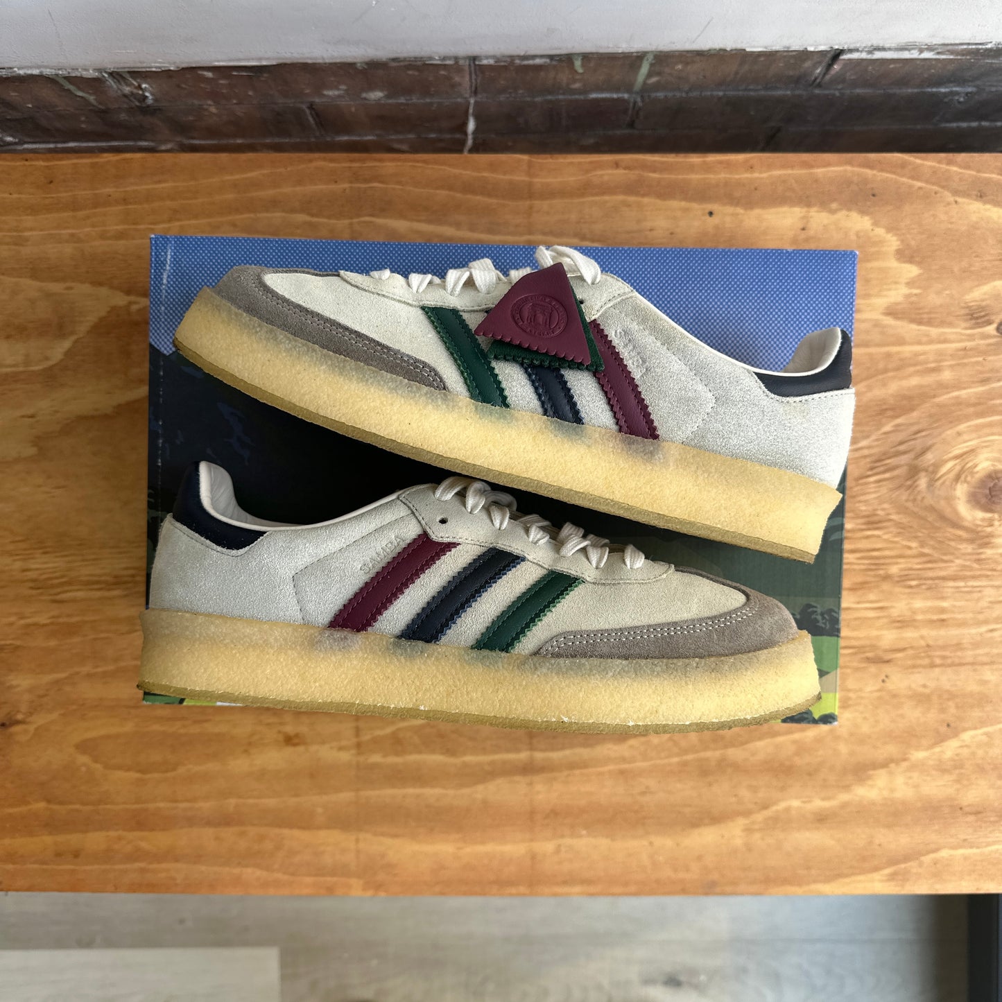 Kith x Clarks x Adidas Samba "White Multi" Size 9