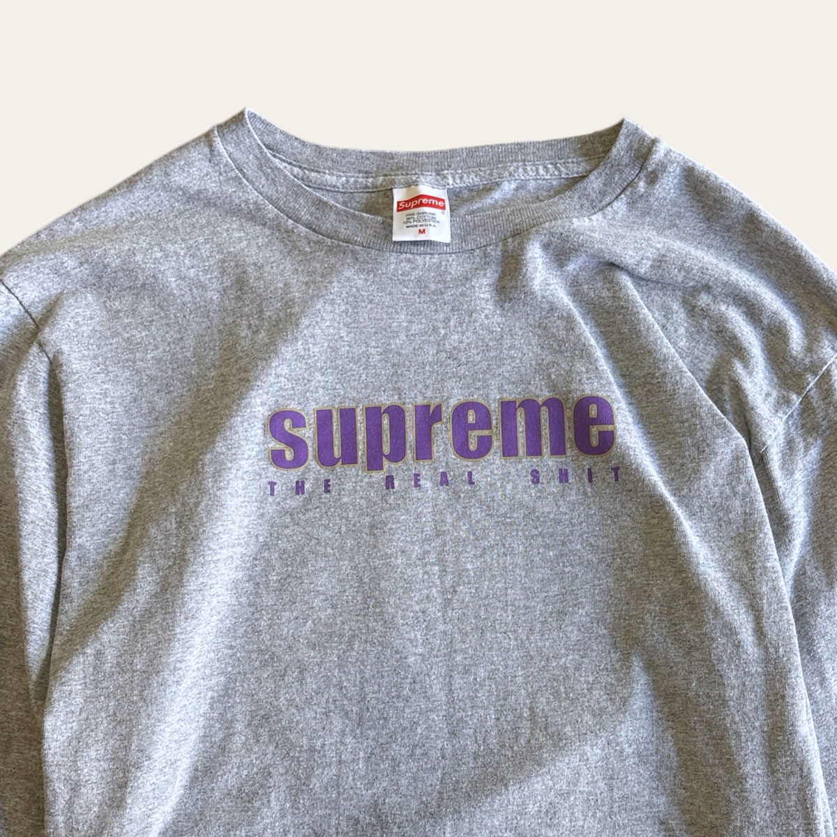Supreme Real Sh*t Tee Size M