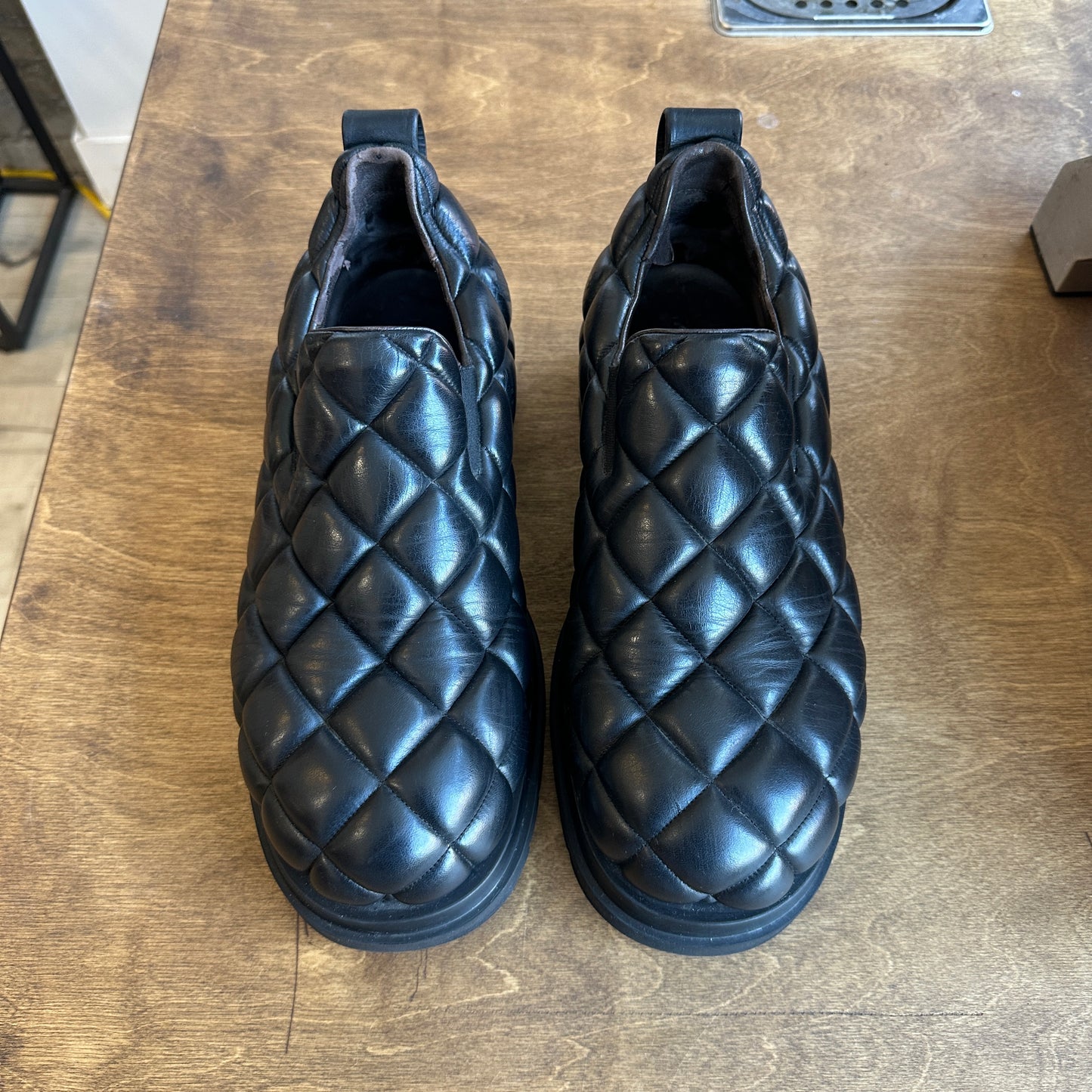Bottega Veneta Quilted Loafers Size 42