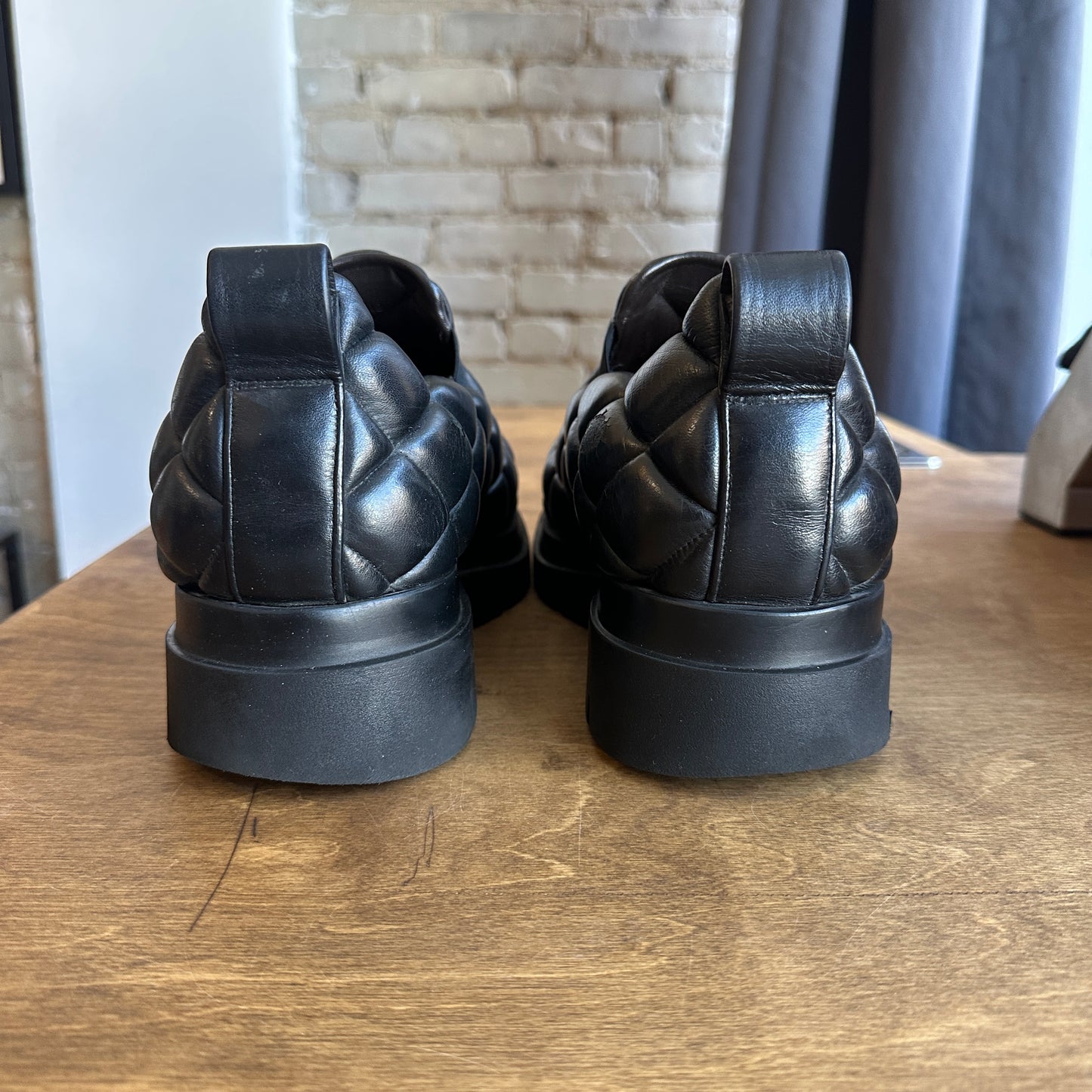 Bottega Veneta Quilted Loafers Size 42