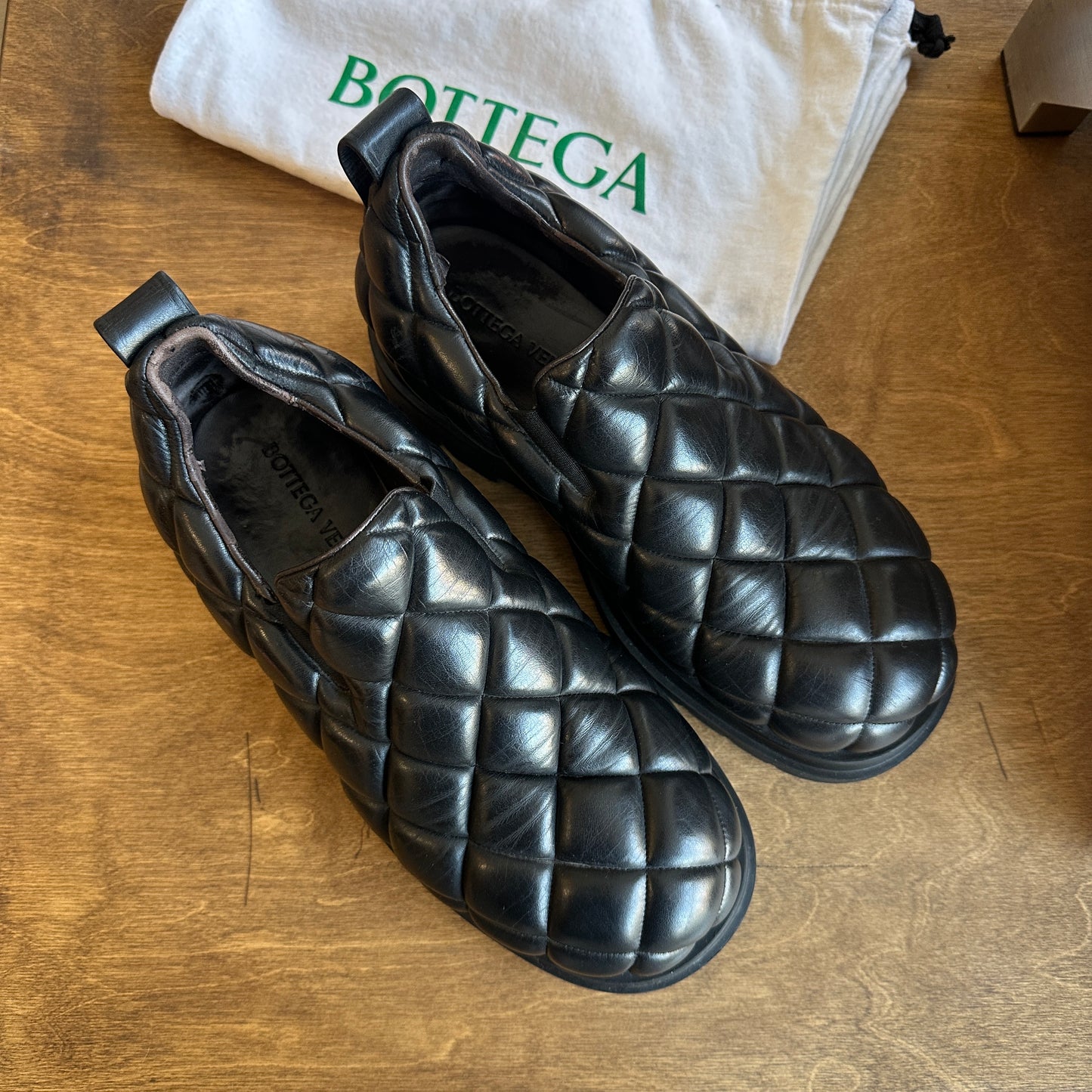 Bottega Veneta Quilted Loafers Size 42