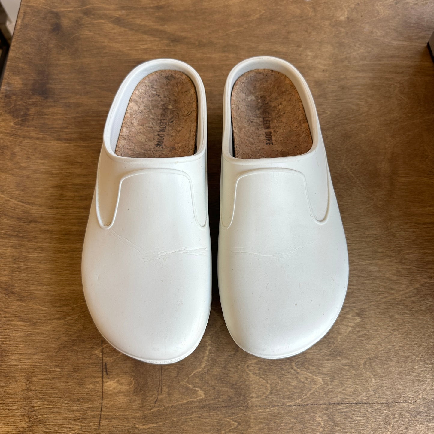 Aime Leon Dore Clogs 'White' Size 10