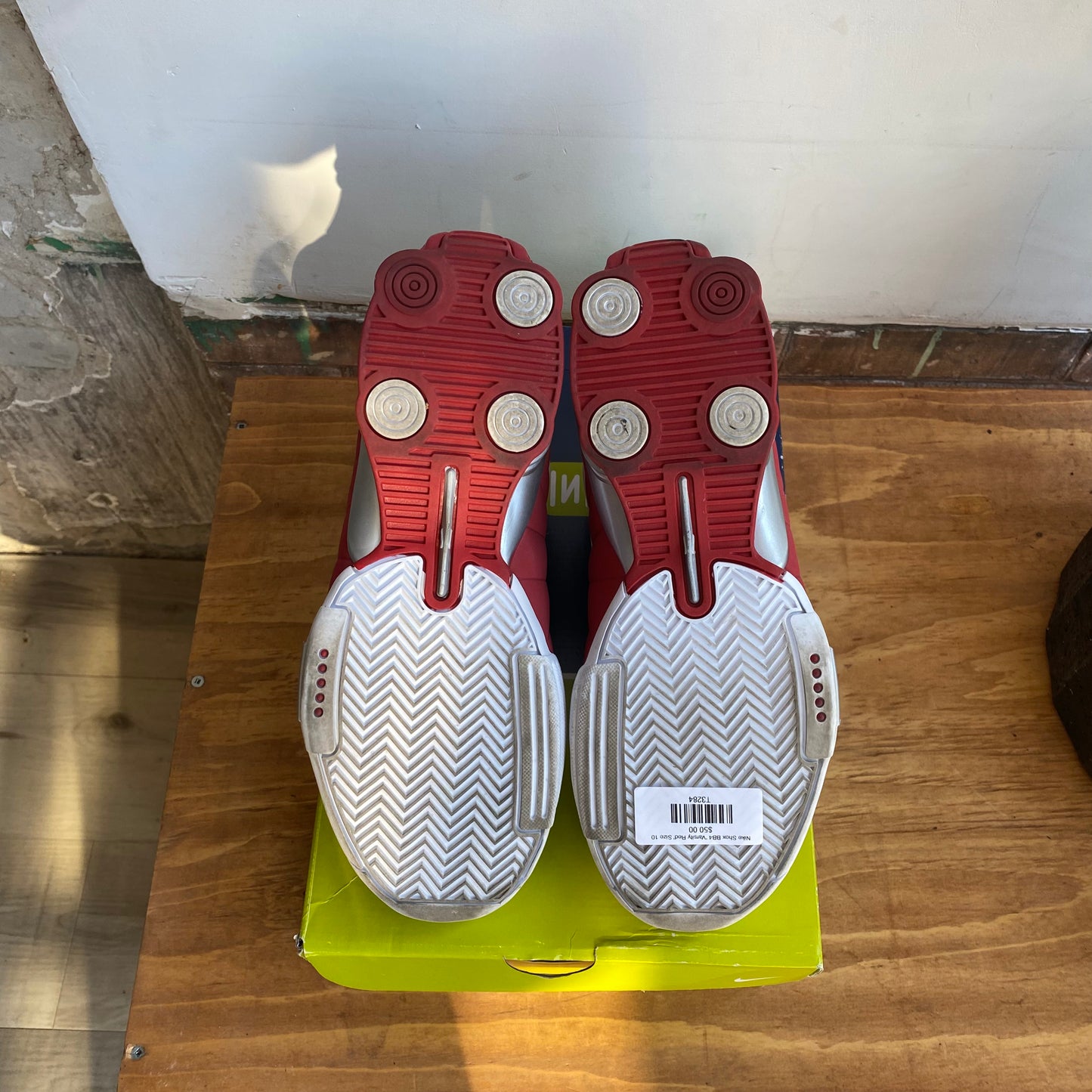 Nike Shox BB4 'Varsity Red' Size 10