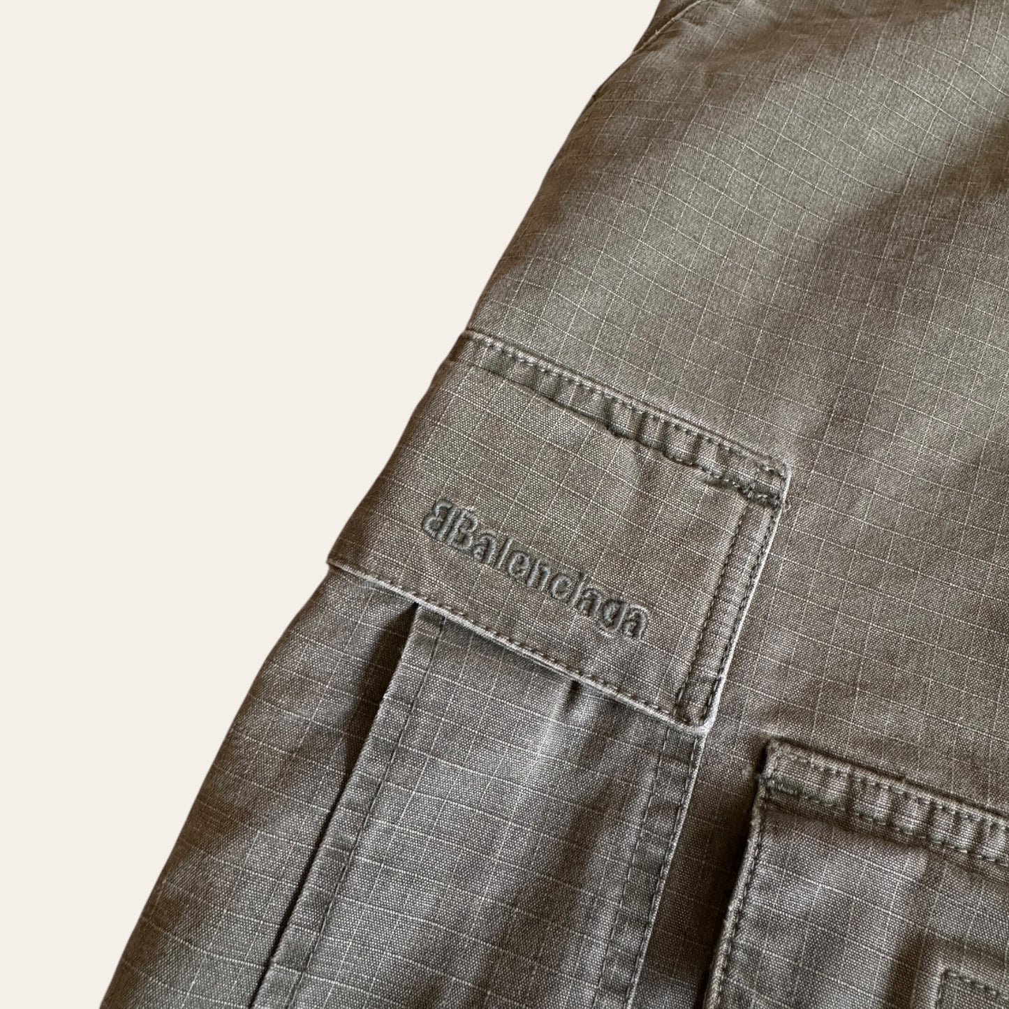 Balenciaga Convertible Cargo Pants Green Size 34