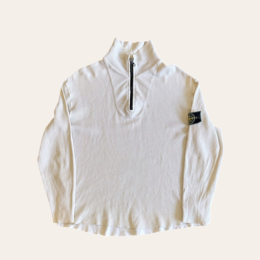 1996 Stone Island Quarter Zip Jumper Size L