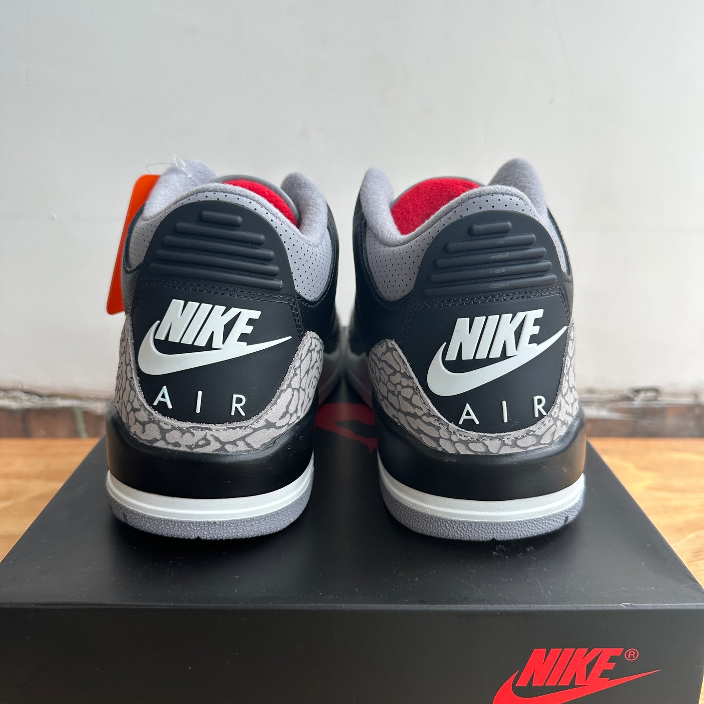 Brand New Air Jordan 3 "Black Cement" Size 9