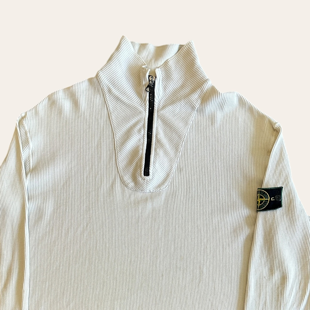 1996 Stone Island Quarter Zip Jumper Size L