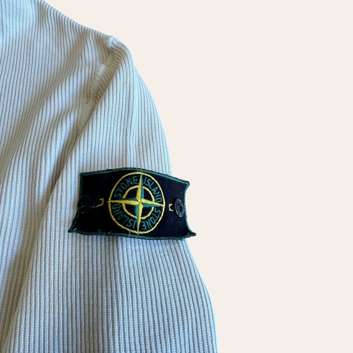 1996 Stone Island Quarter Zip Jumper Size L