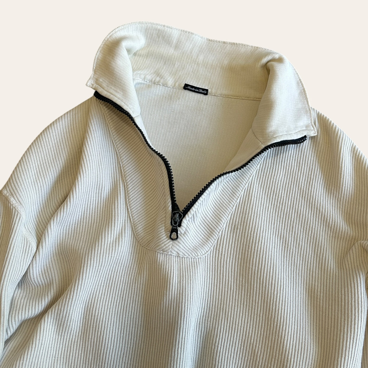 1996 Stone Island Quarter Zip Jumper Size L
