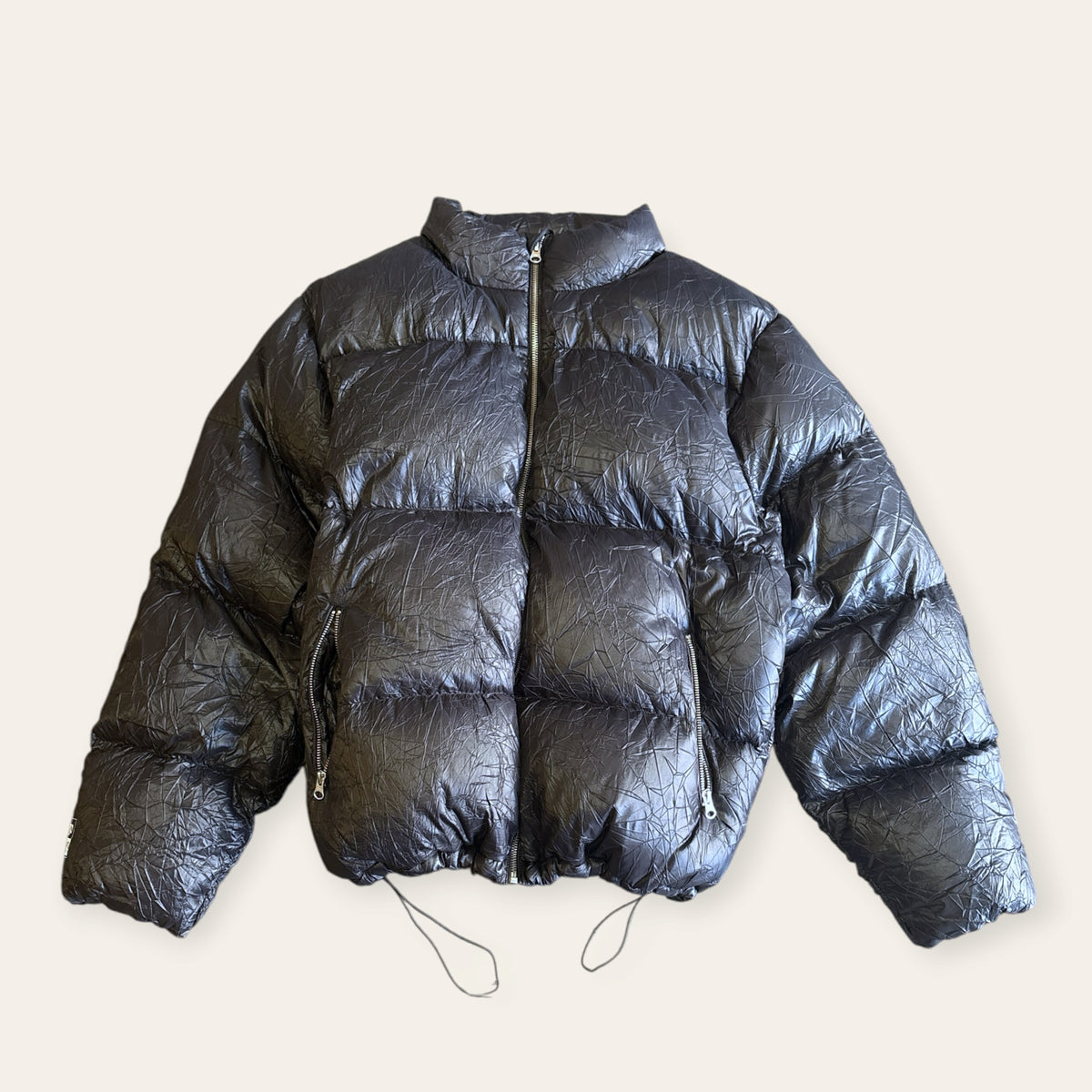 Brand New Stussy Wrinkled Nylon Puffer Size L
