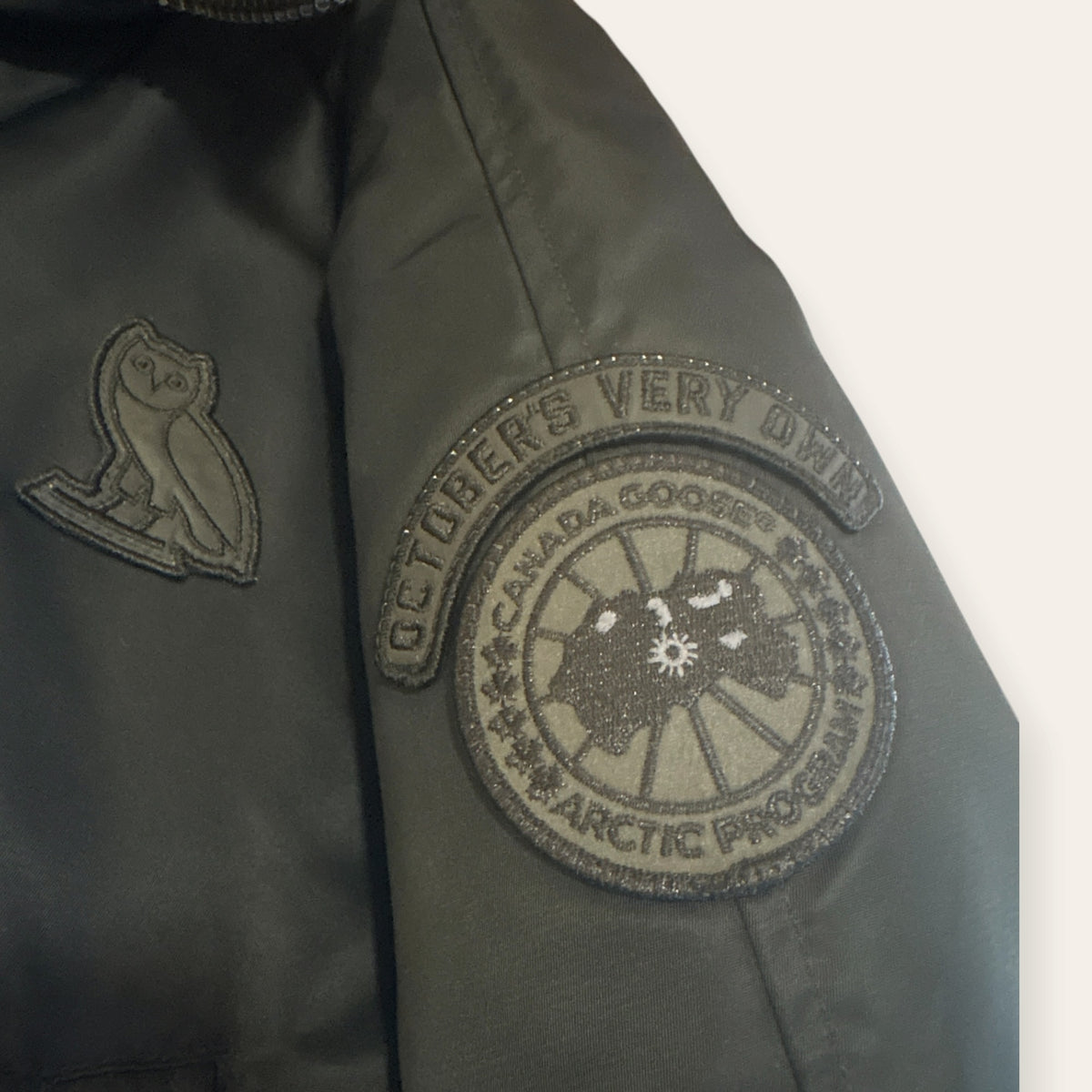 Canada Goose x OVO Down Jacket Black Size XXL