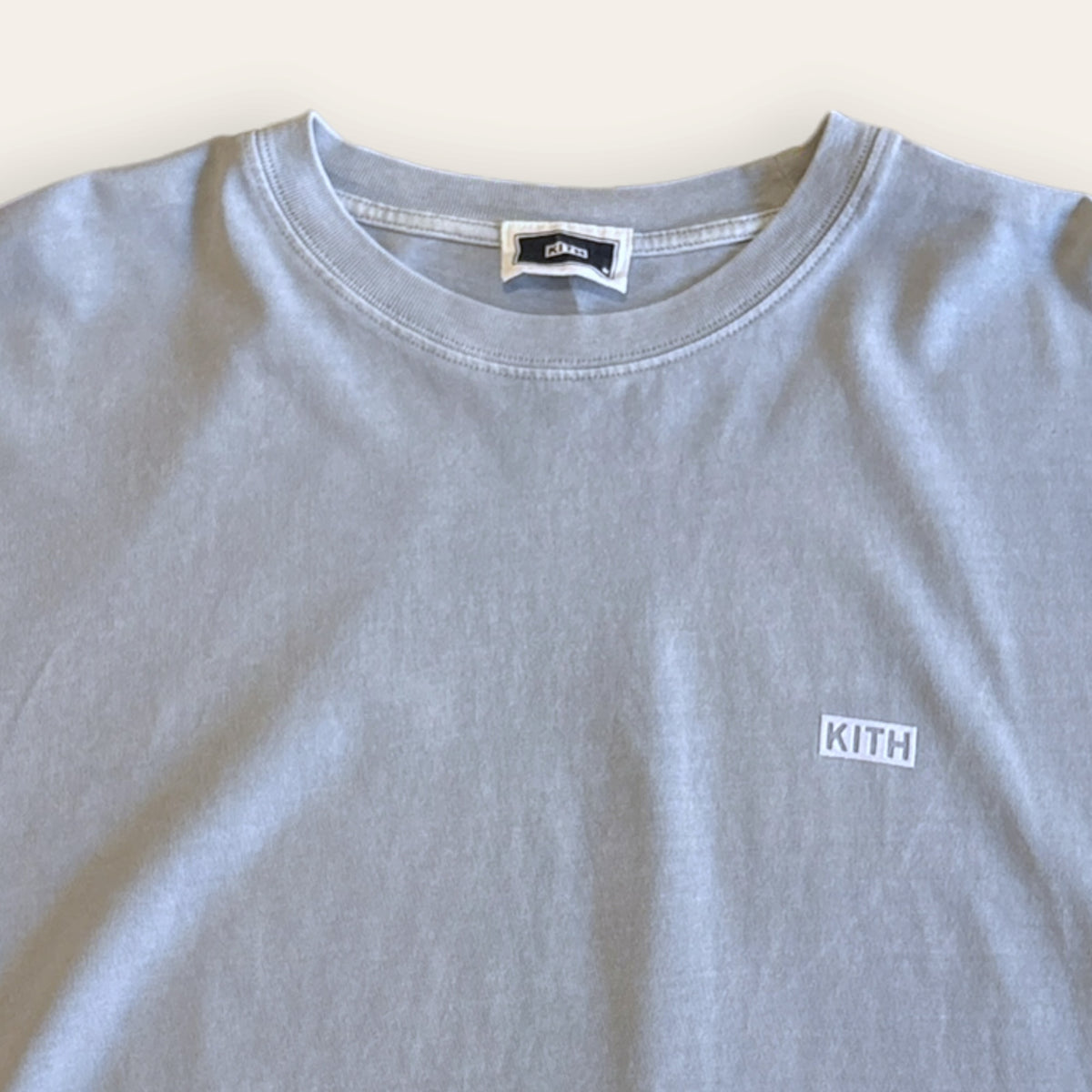Kith Mini Logo Tee Light Blue Size M