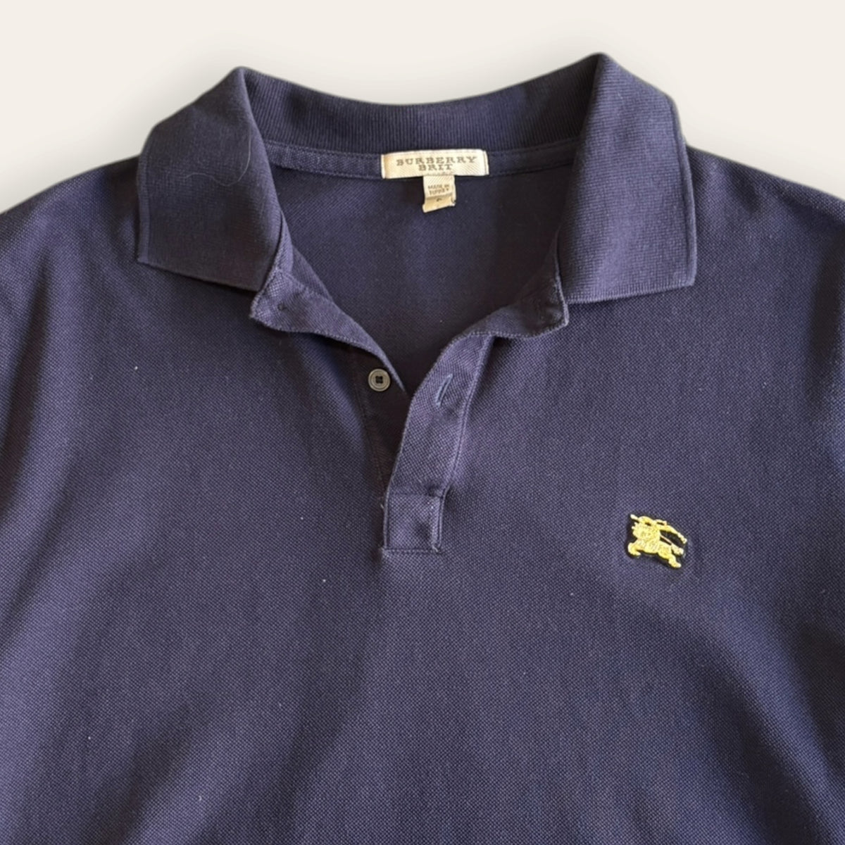 Burberry Brit Polo Navy Size S