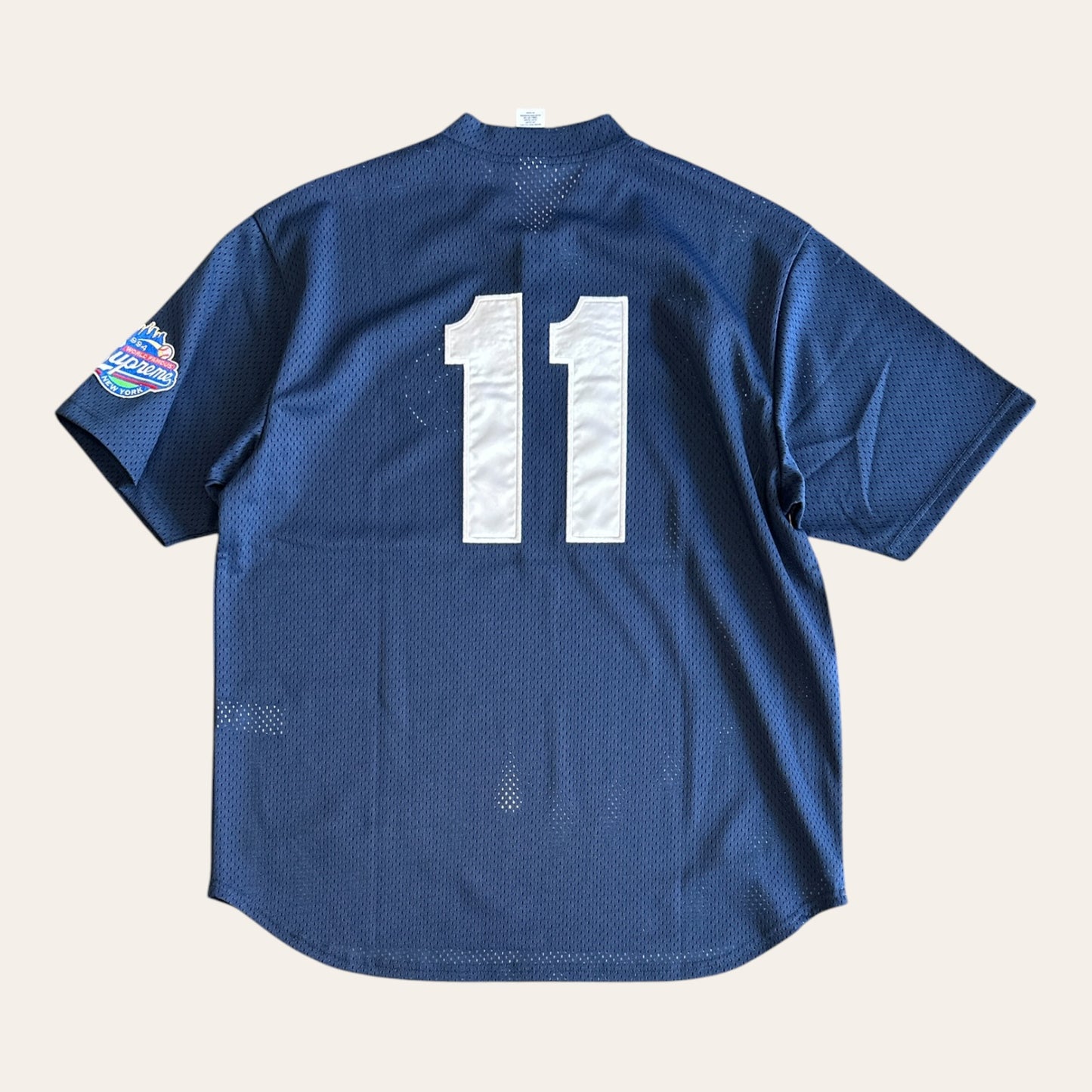 Supreme S Logo Baseball Jersey Size S