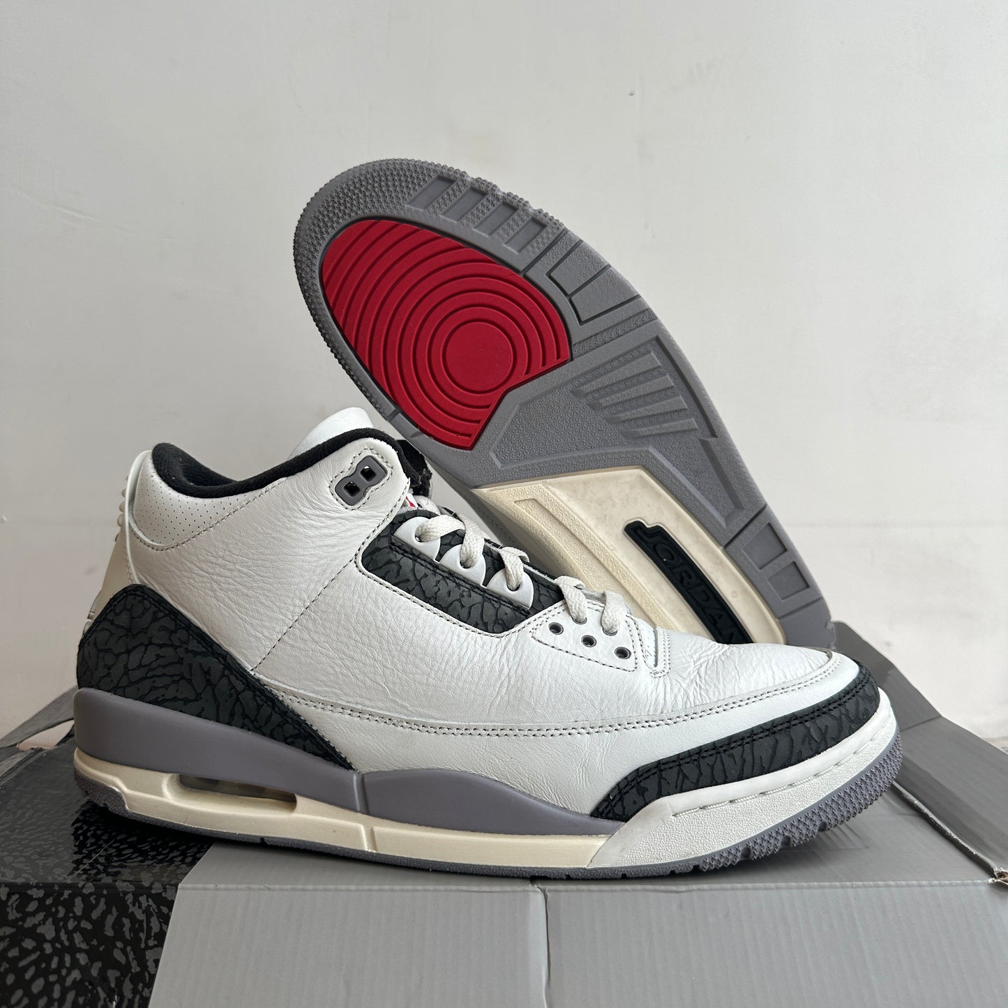 Jordan 3 "Cement Grey" Size 13