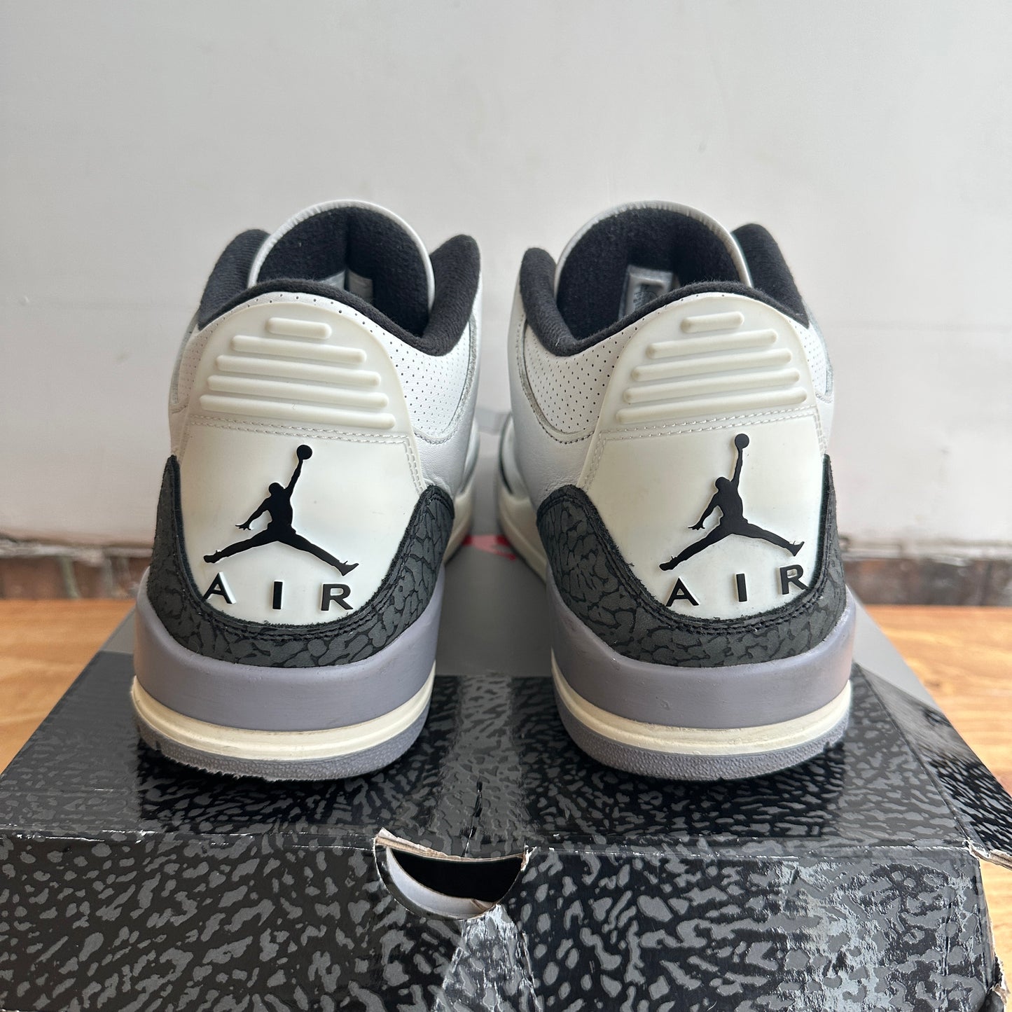 Jordan 3 "Cement Grey" Size 13