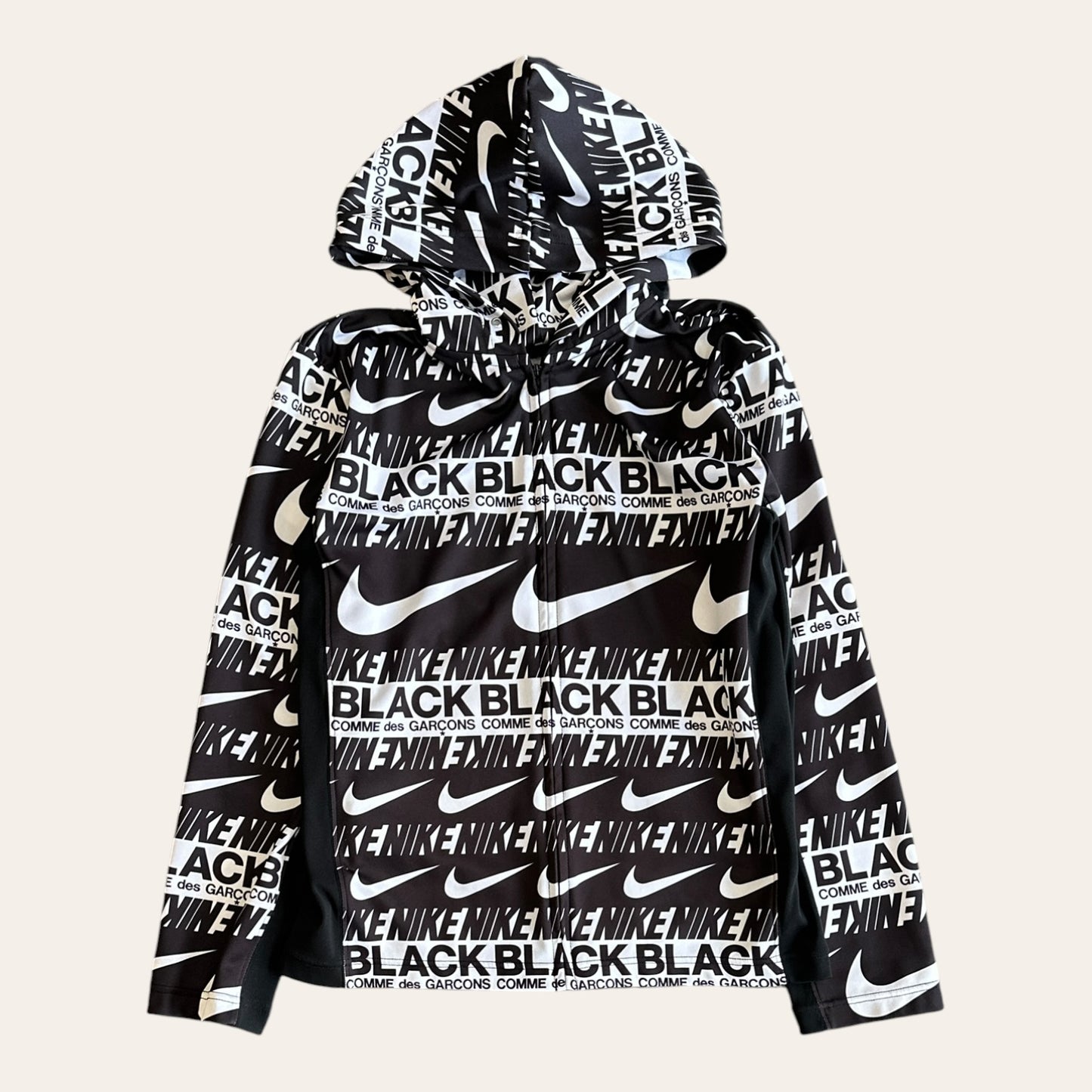 CDG Black x Nike Hoodie Size M