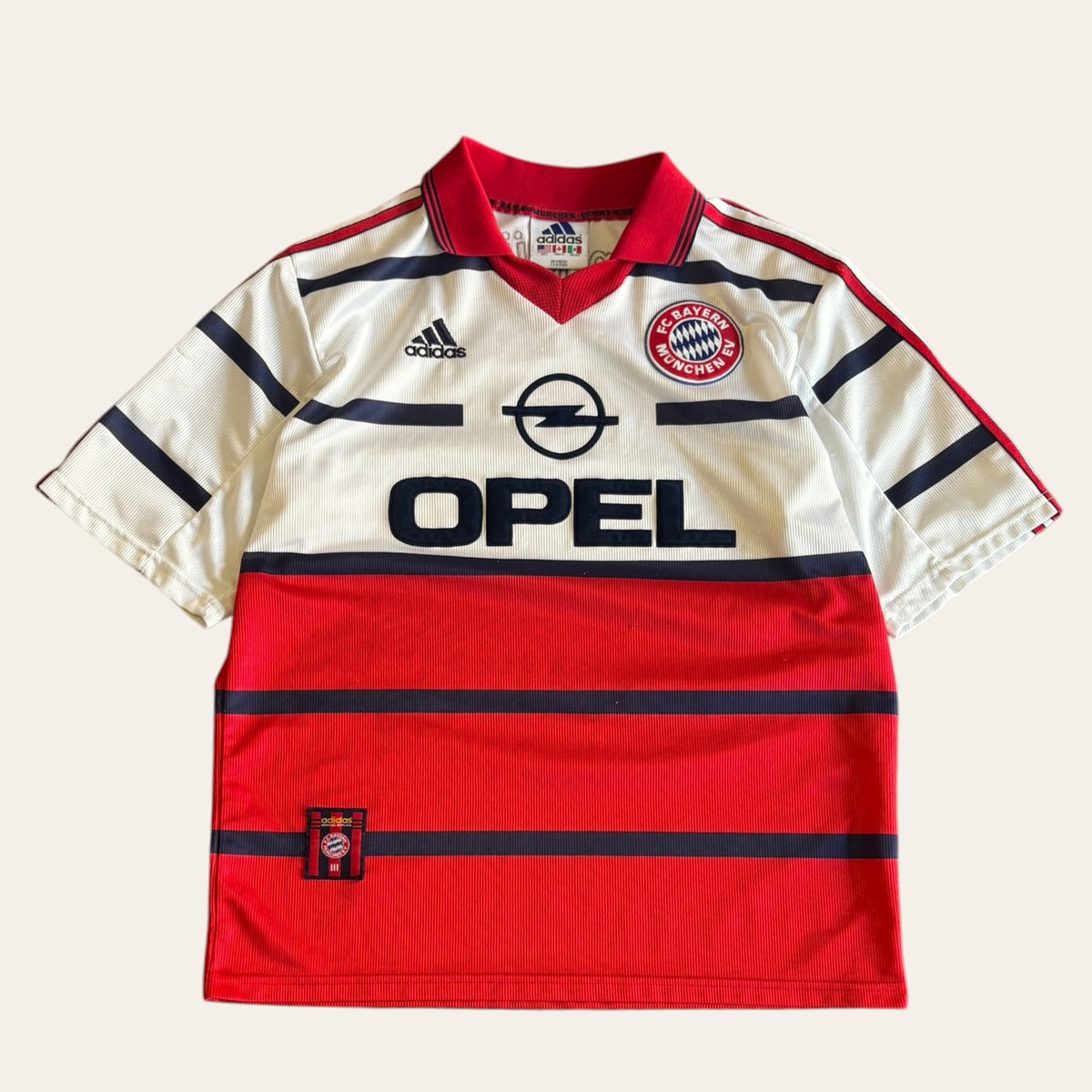 Adidas Bayren Munich 1998-2000 Away/Third Soccer Jersey Size L
