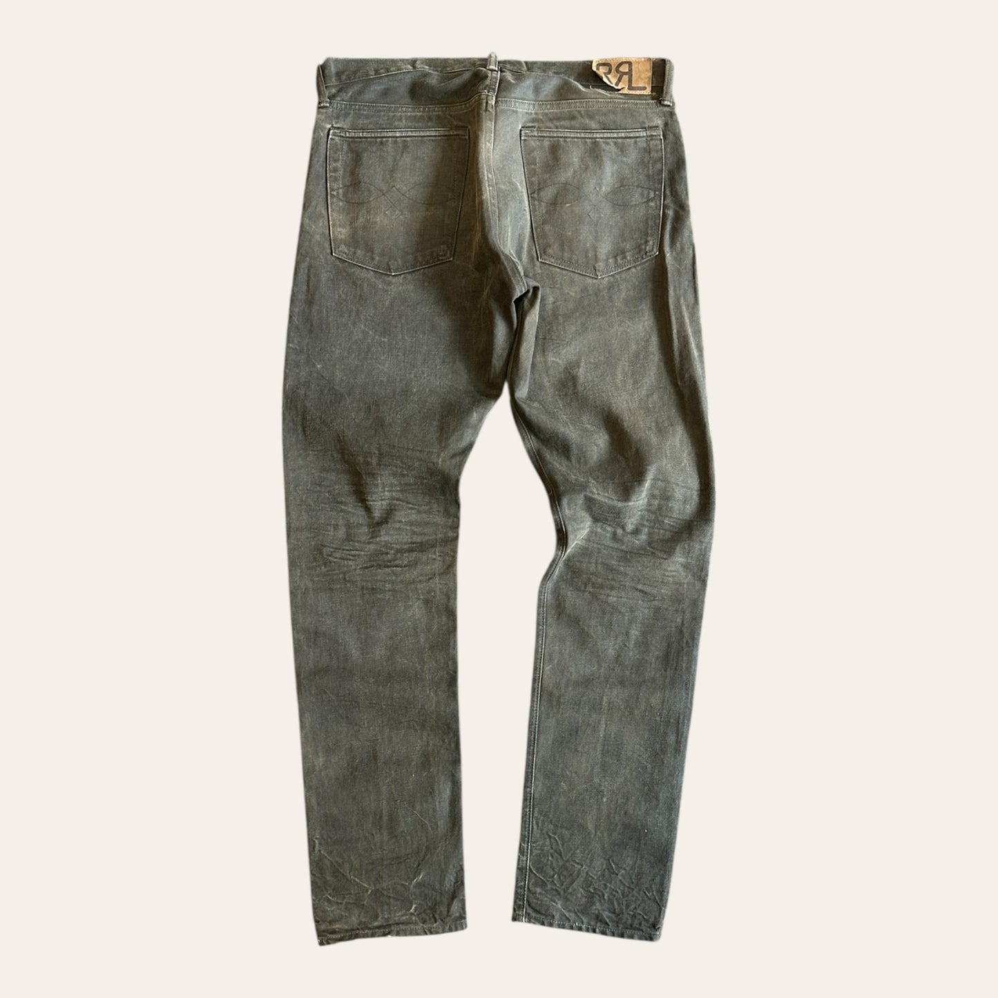 RRL Tobacco Dyed Denim Size 33x32