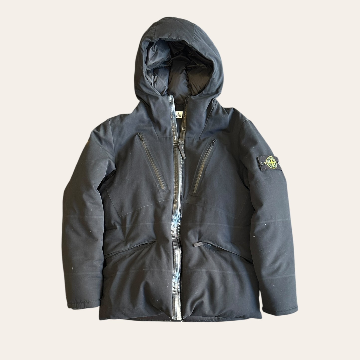 Stone Island Water Repellent Wool Down Filled Jacket Size L