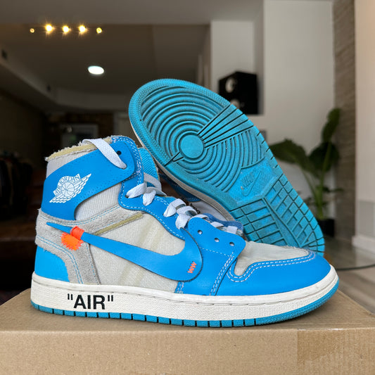 Off White X Jordan 1 "UNC" Size 5.5