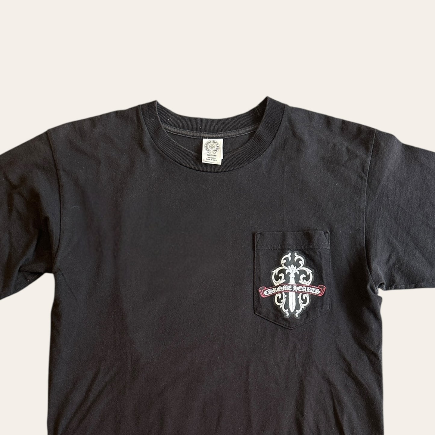 Chrome Hearts Dagger Pocket Tee Size M