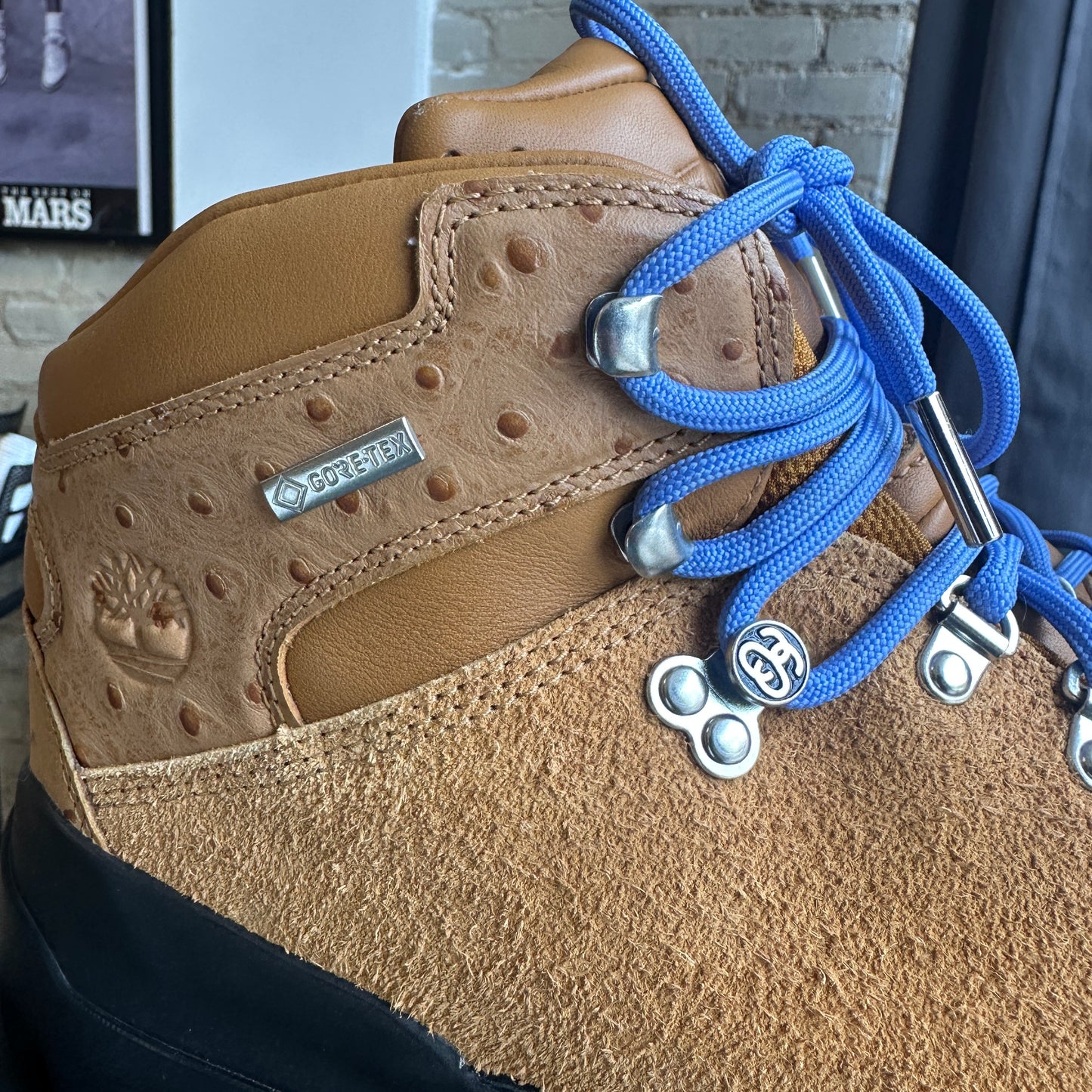 Stussy x Timberland World Hiker Boot Size 10.5