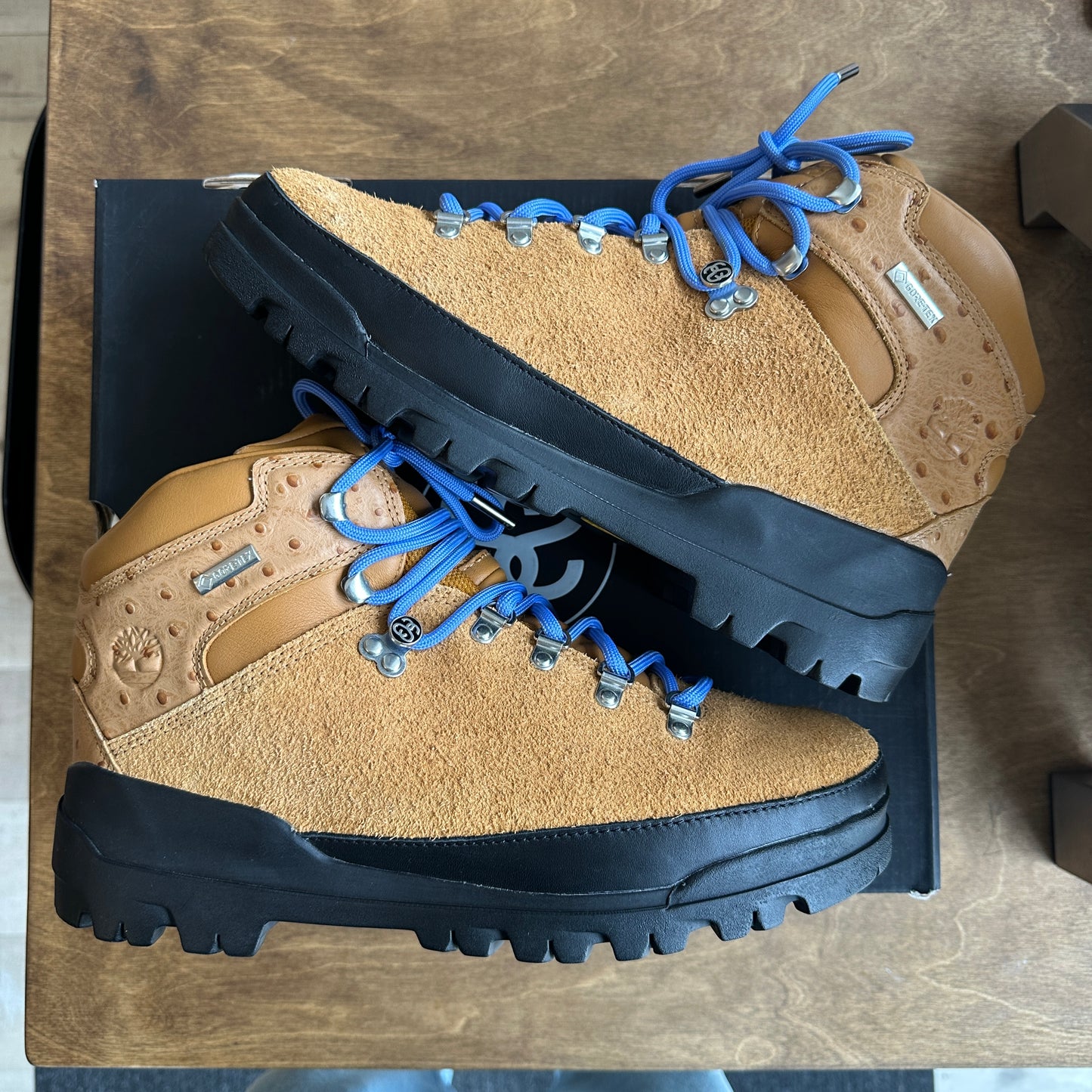 Stussy x Timberland World Hiker Boot Size 10.5