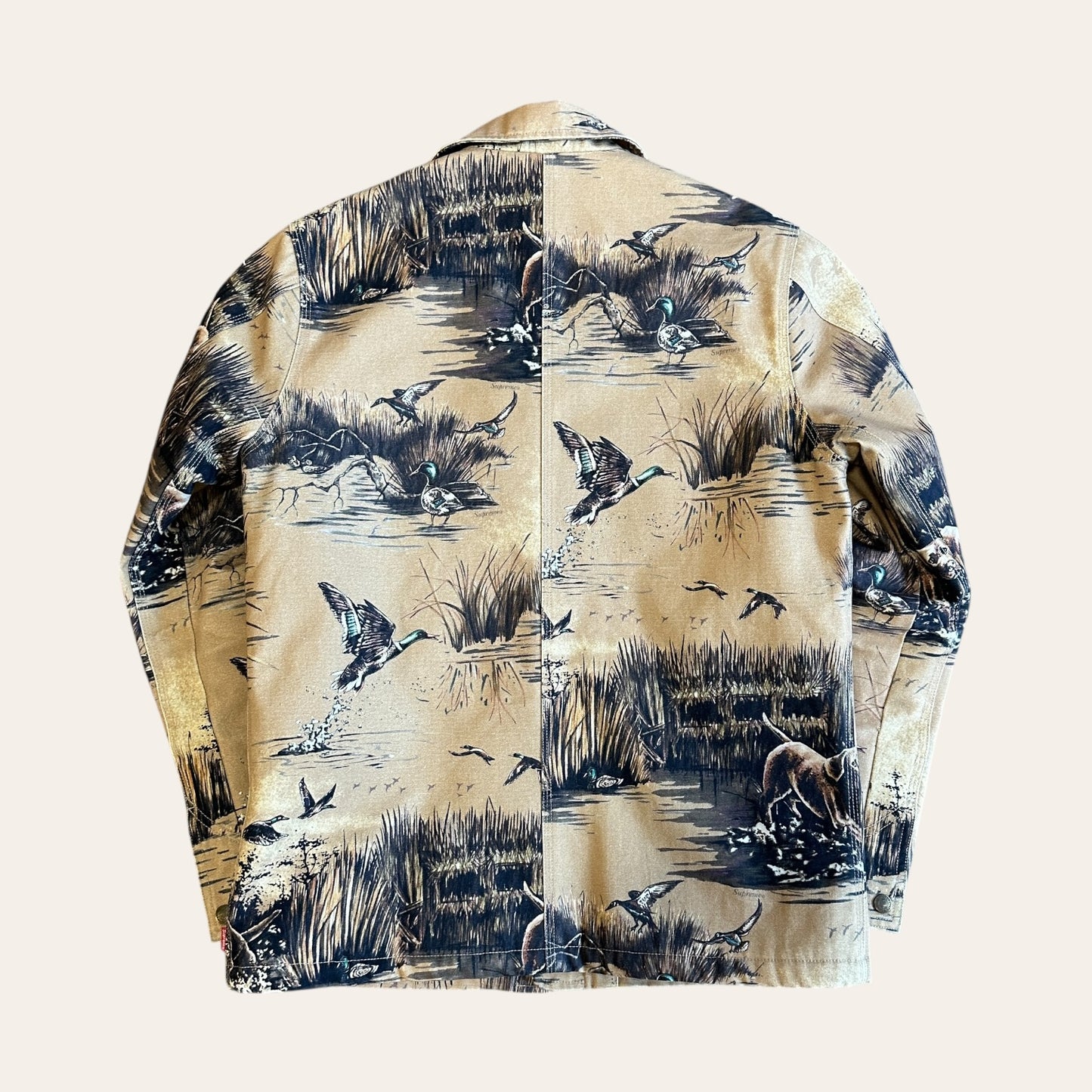 FW12 Supreme Dogs & Ducks Chore Jacket Size M