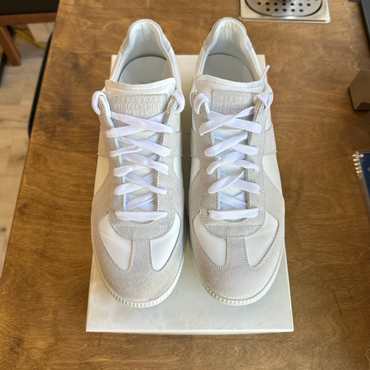 Maison Margiela GAT "White/Grey" Size 10