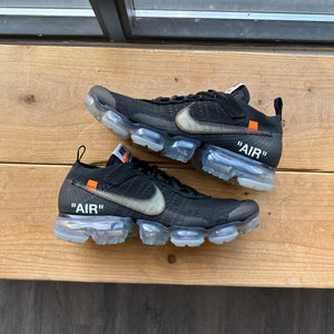 Nike x Off-White Vapormax "Black" Size 10