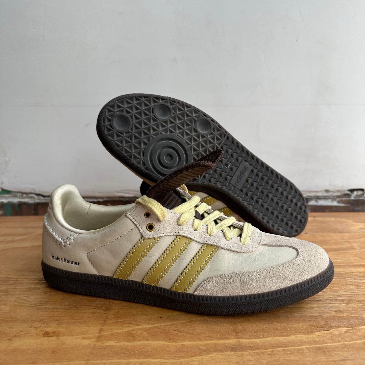 Wales Bonner x Adidas Samba "Ecrtin Brown" Size 10