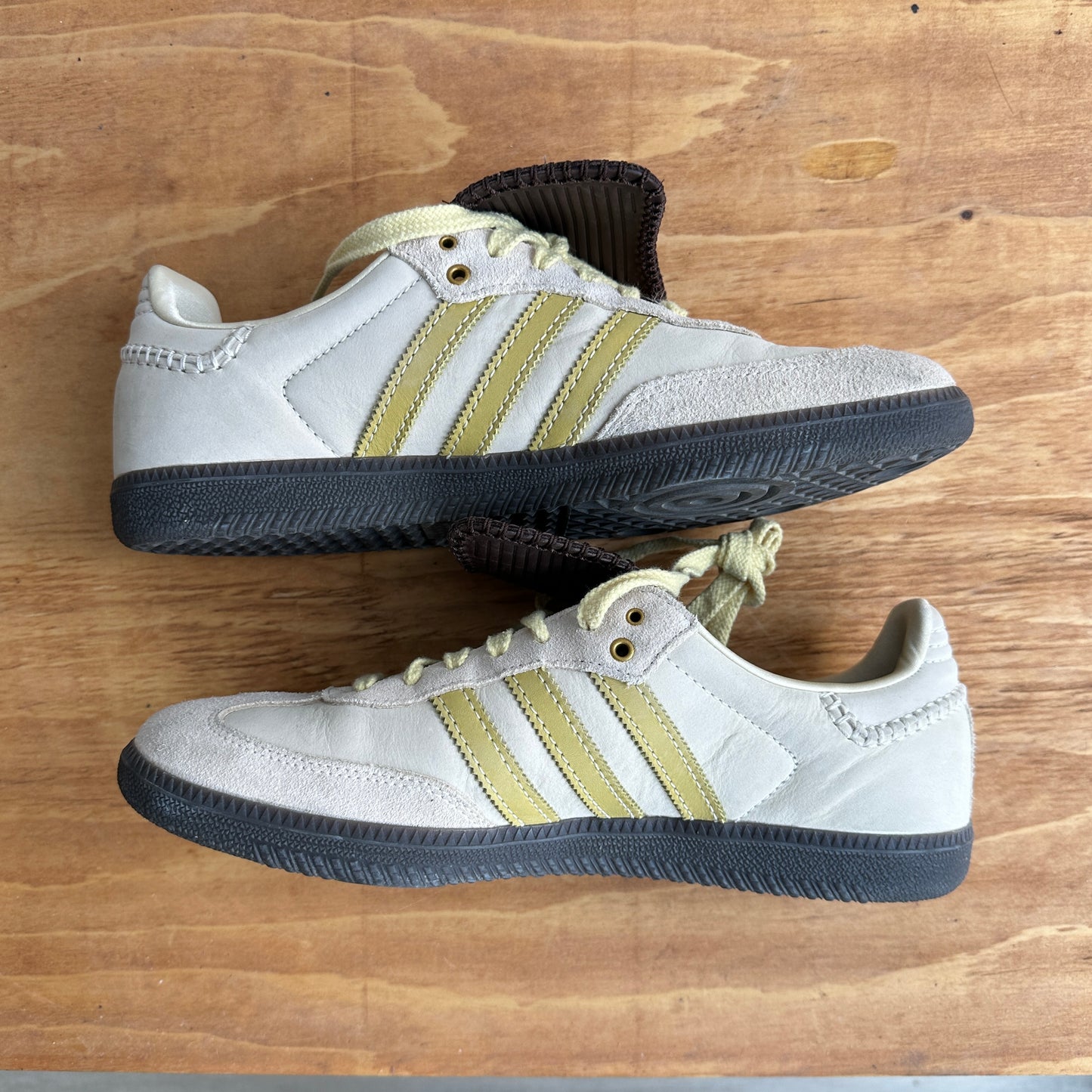 Wales Bonner x Adidas Samba "Ecrtin Brown" Size 10