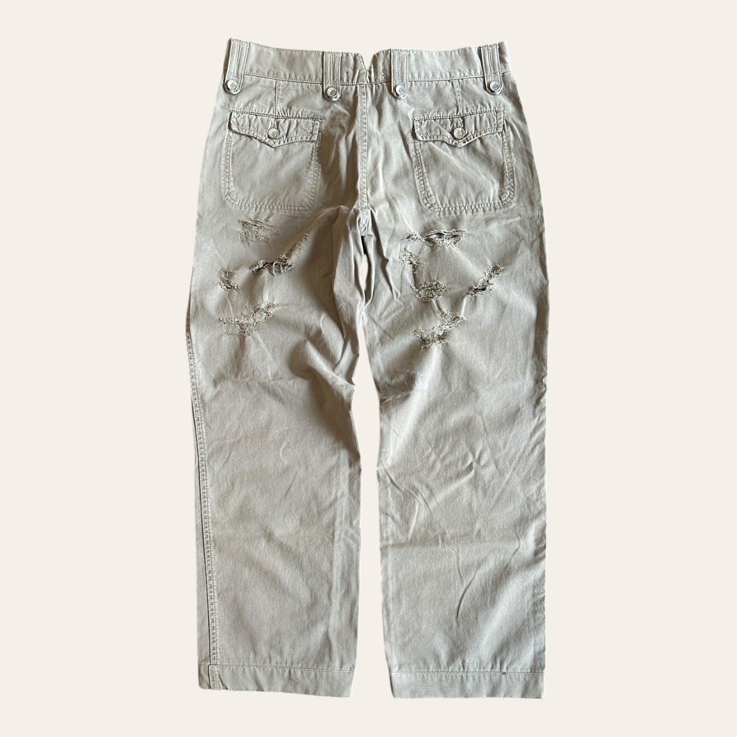 Dolce & Gabbana Distressed Pants Size 34