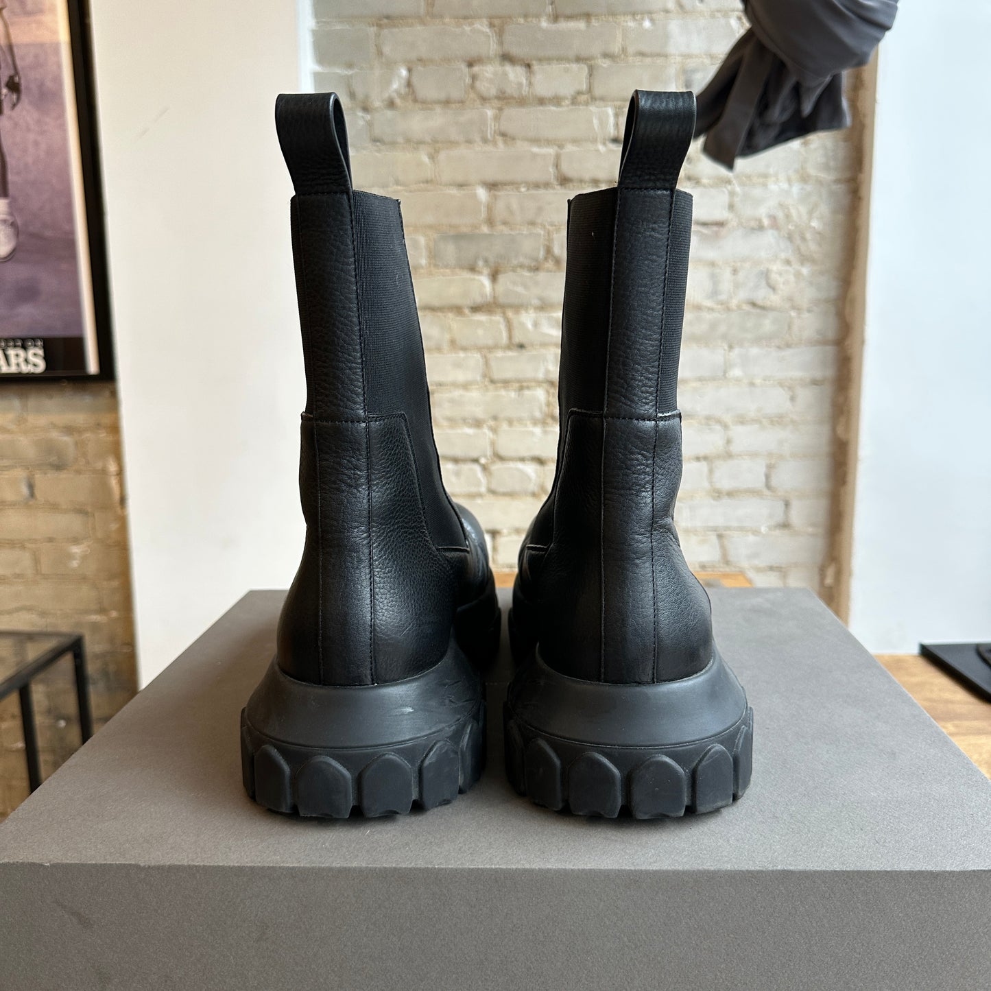 Rick Owens Beatle Bozo Tractor Boot Size 42