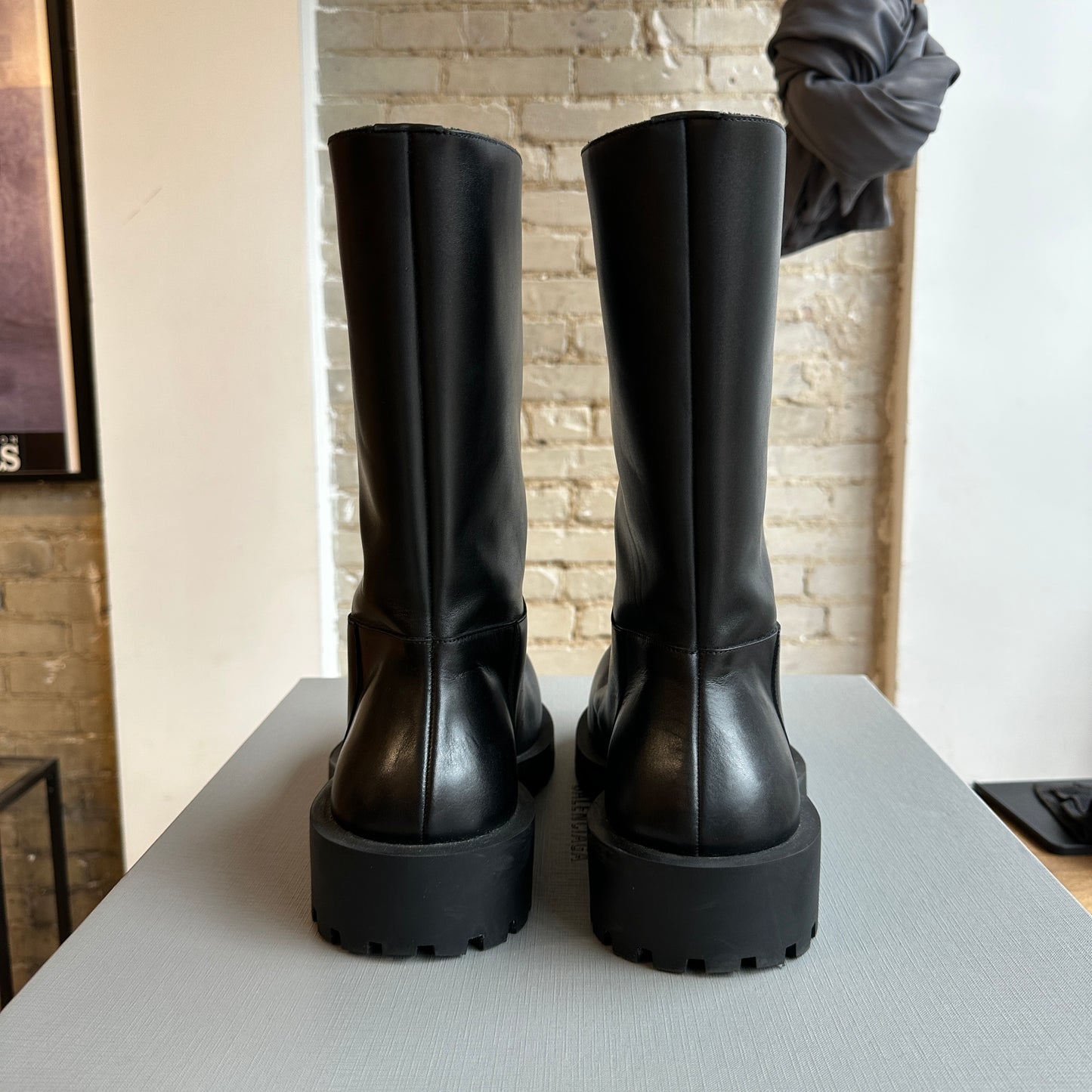 Balenciaga Hummer Bootie New Matt Calfskin Size 40